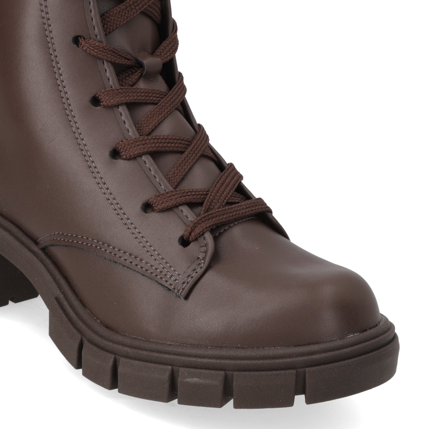 Bota Taco Ancho 5 cm Chocolate Moleca 35 / Chocolate