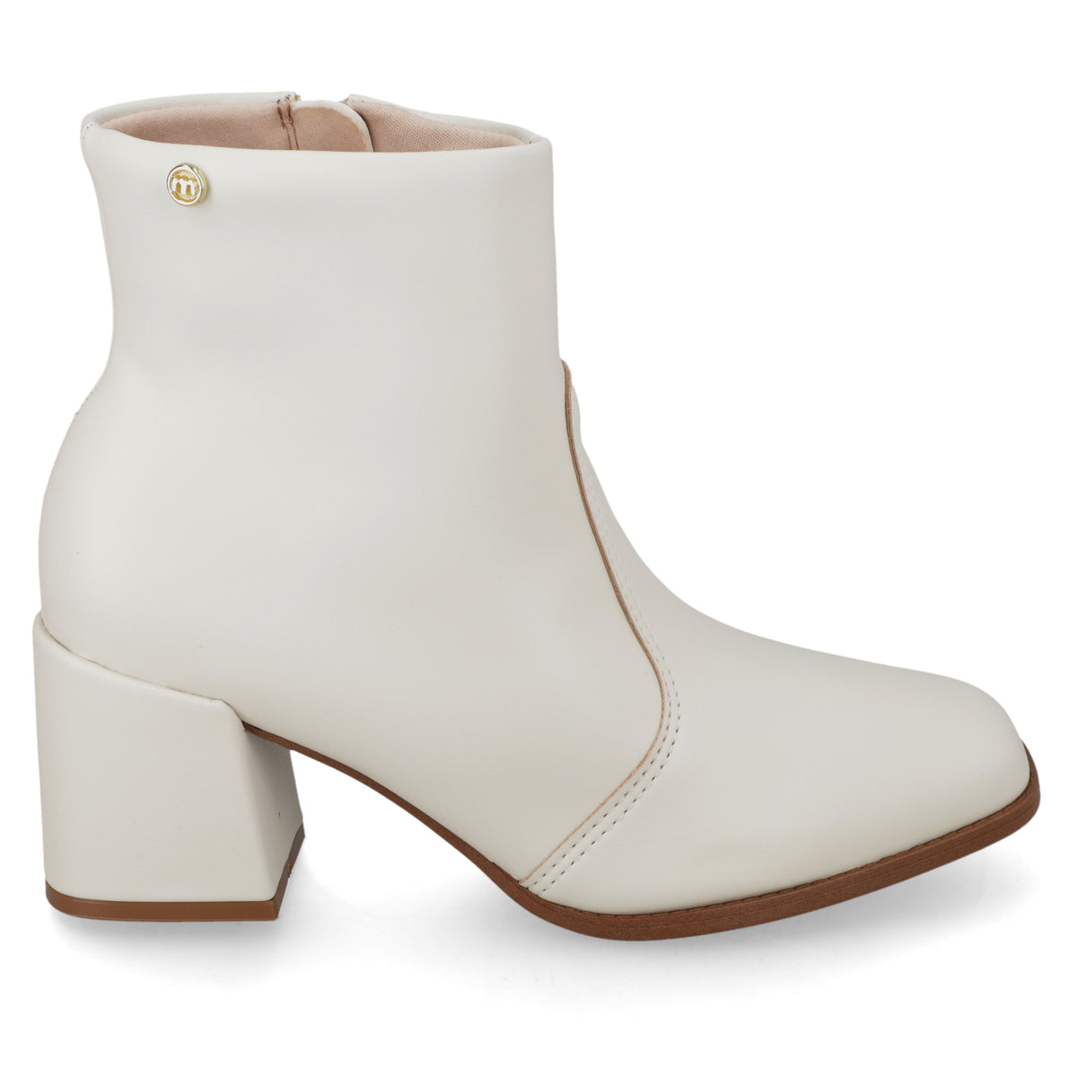Botin Blanco OFF Moleca 34 / Blanco OFF