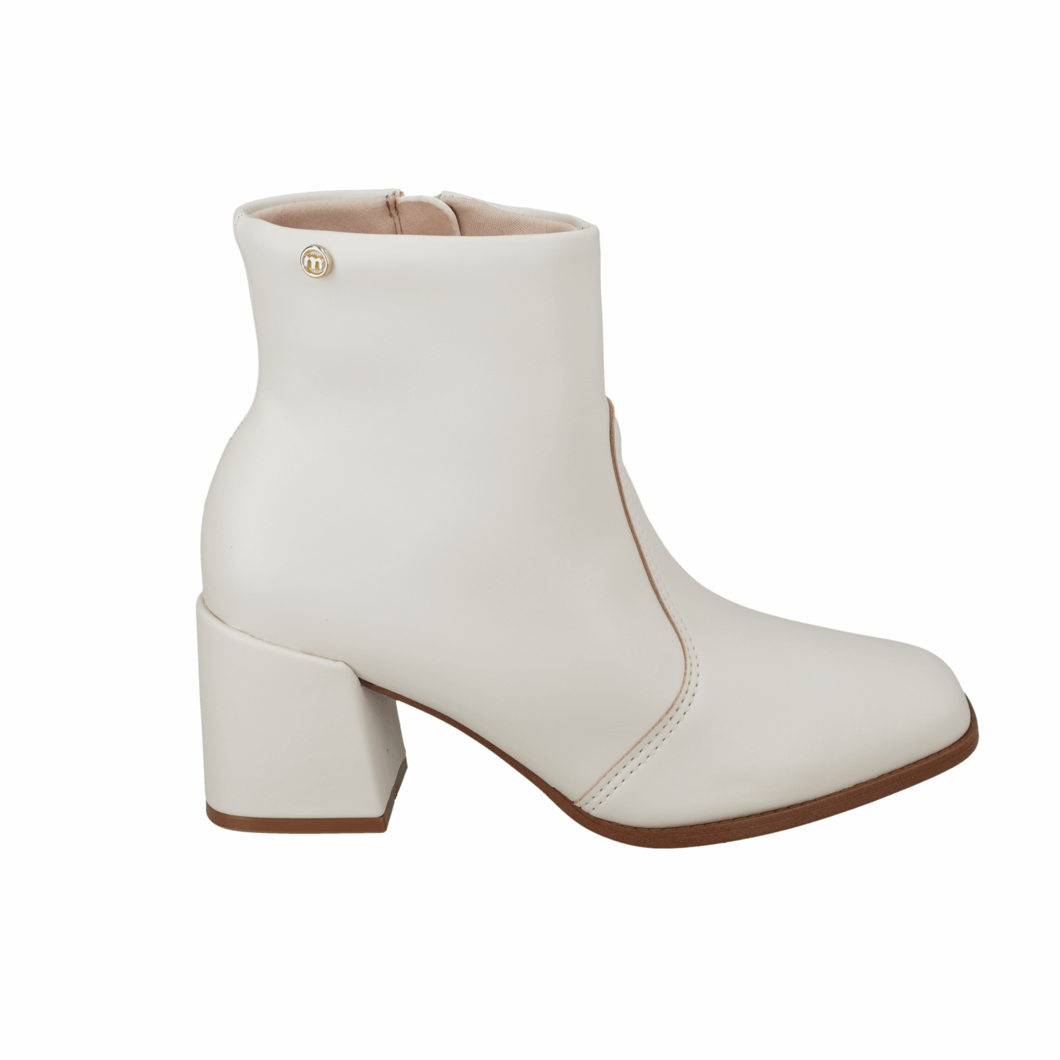 Botin Blanco OFF Moleca 34 / Blanco OFF