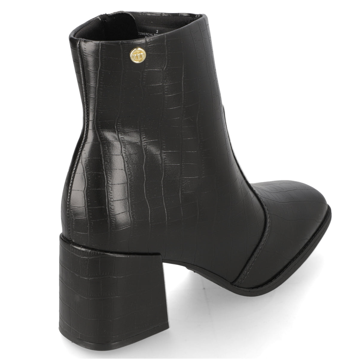 Botin Negro Moleca 34 / Negro