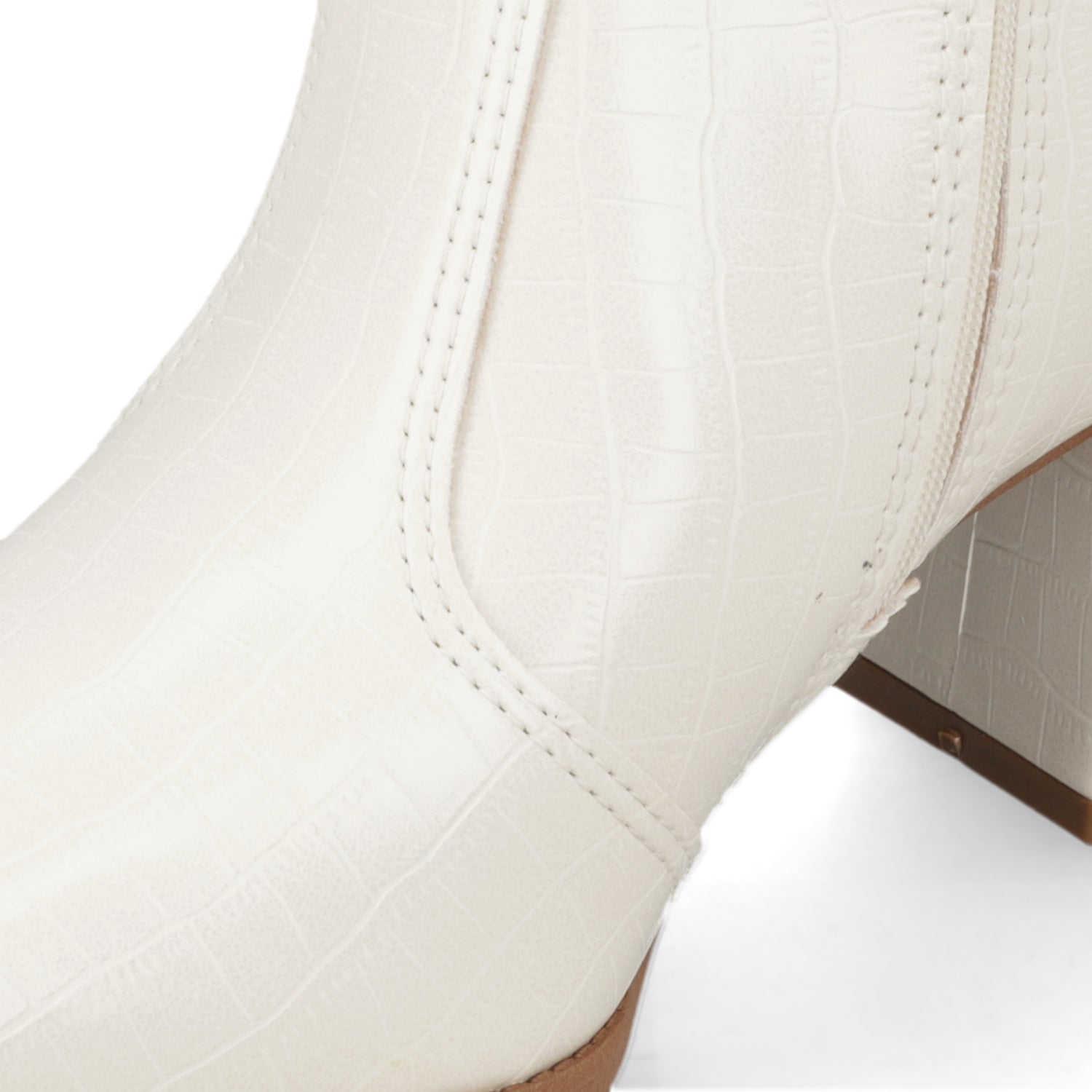 Botin Blanco OFF Moleca 34 / Blanco OFF