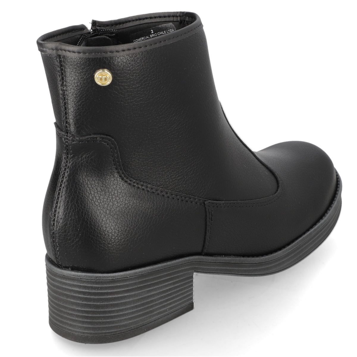 Botin Negro Moleca 35 / Negro