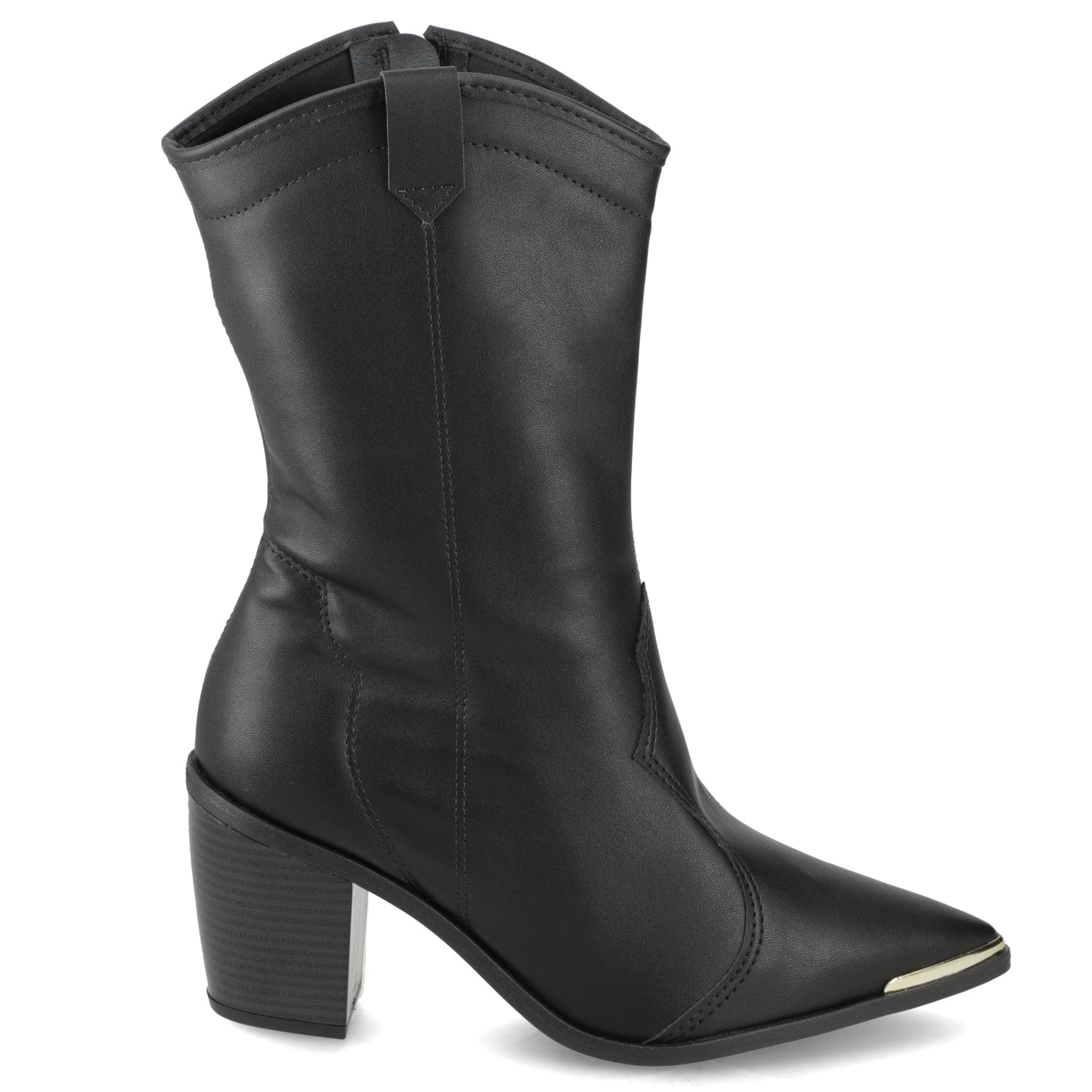 Bota Texana Negra Moleca 35 / Negro