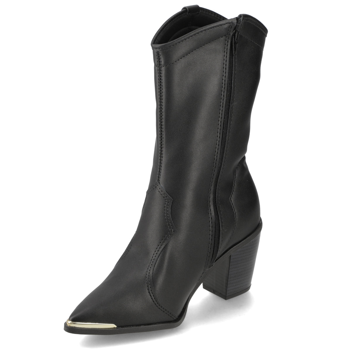 Bota Texana Negra Moleca 35 / Negro