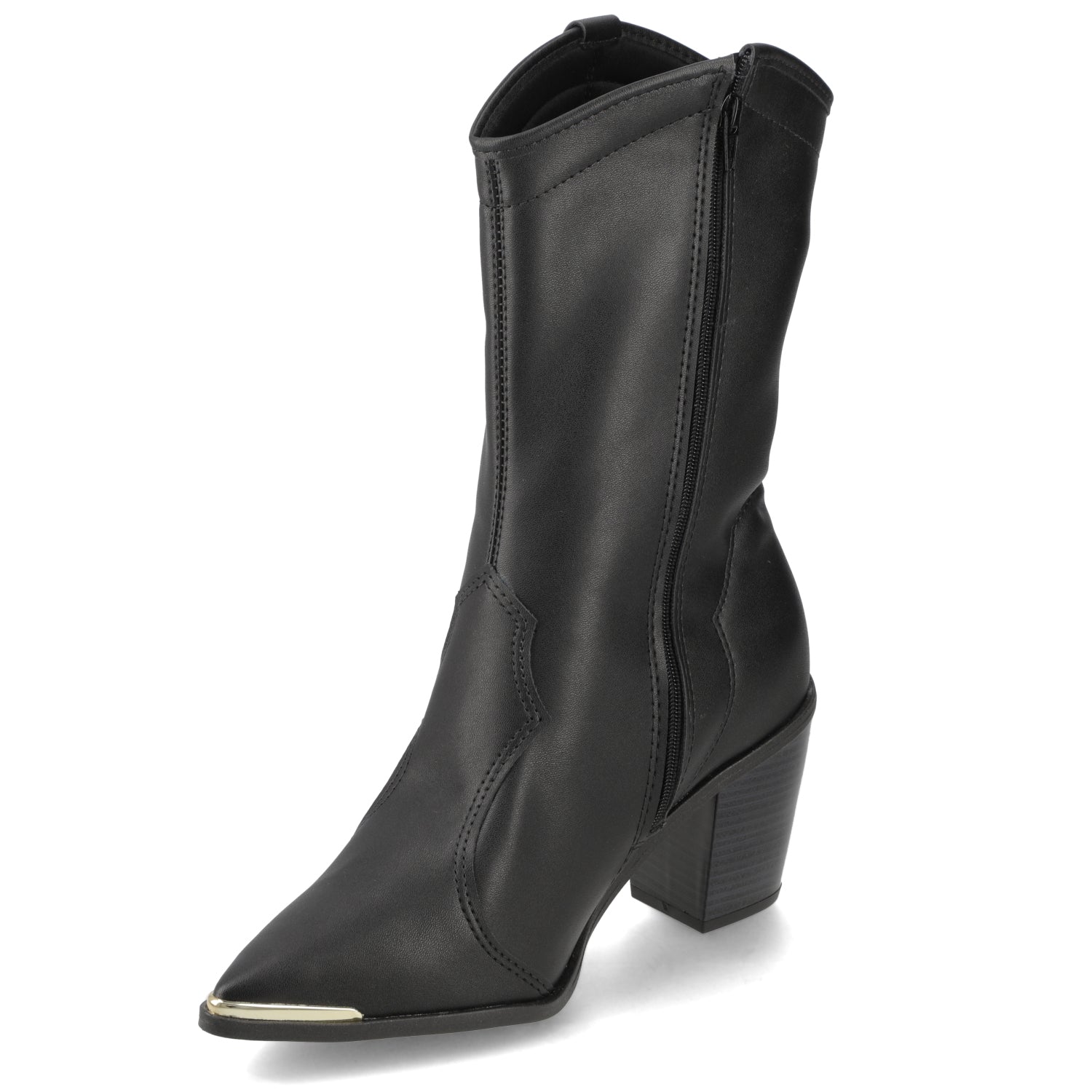Bota Texana Negra Moleca 35 / Negro