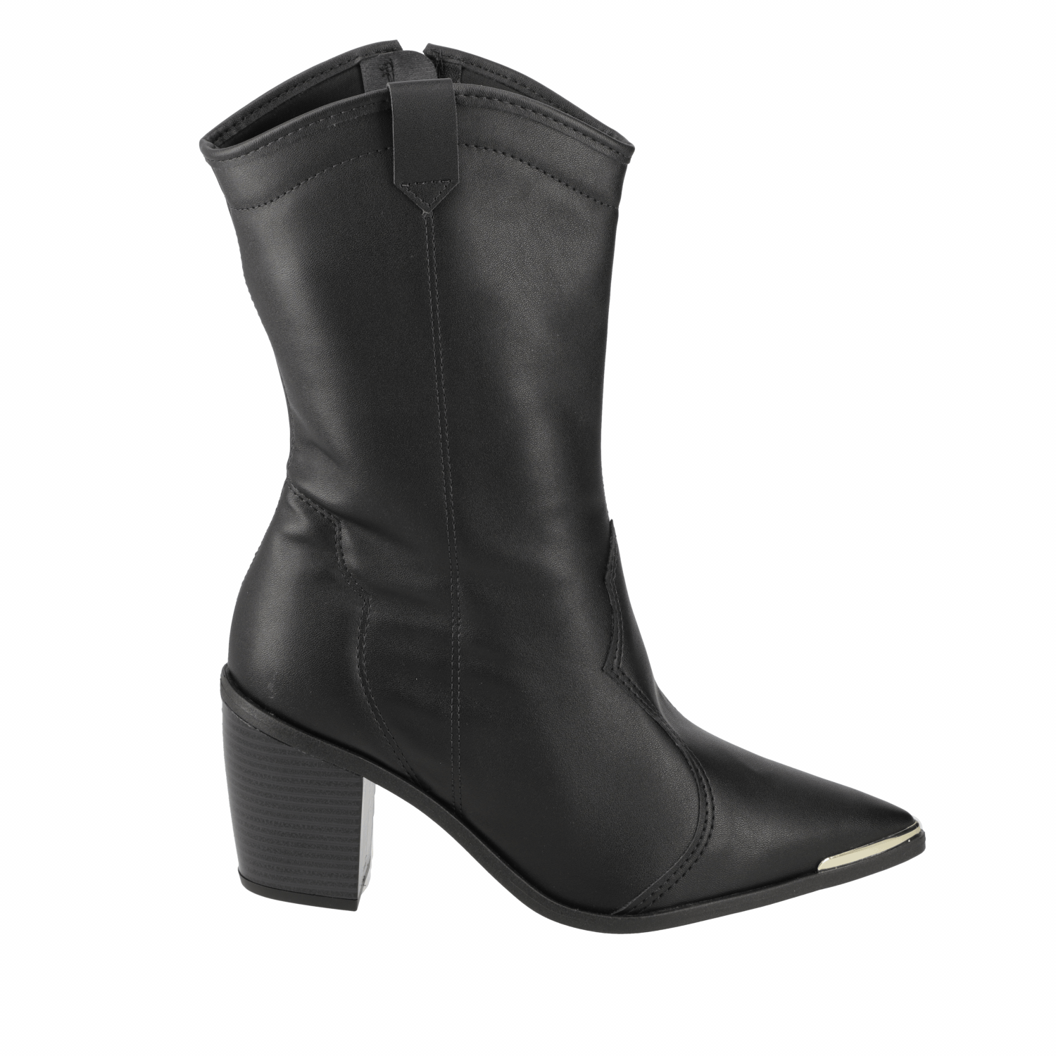 Bota Texana Negra Moleca 35 / Negro