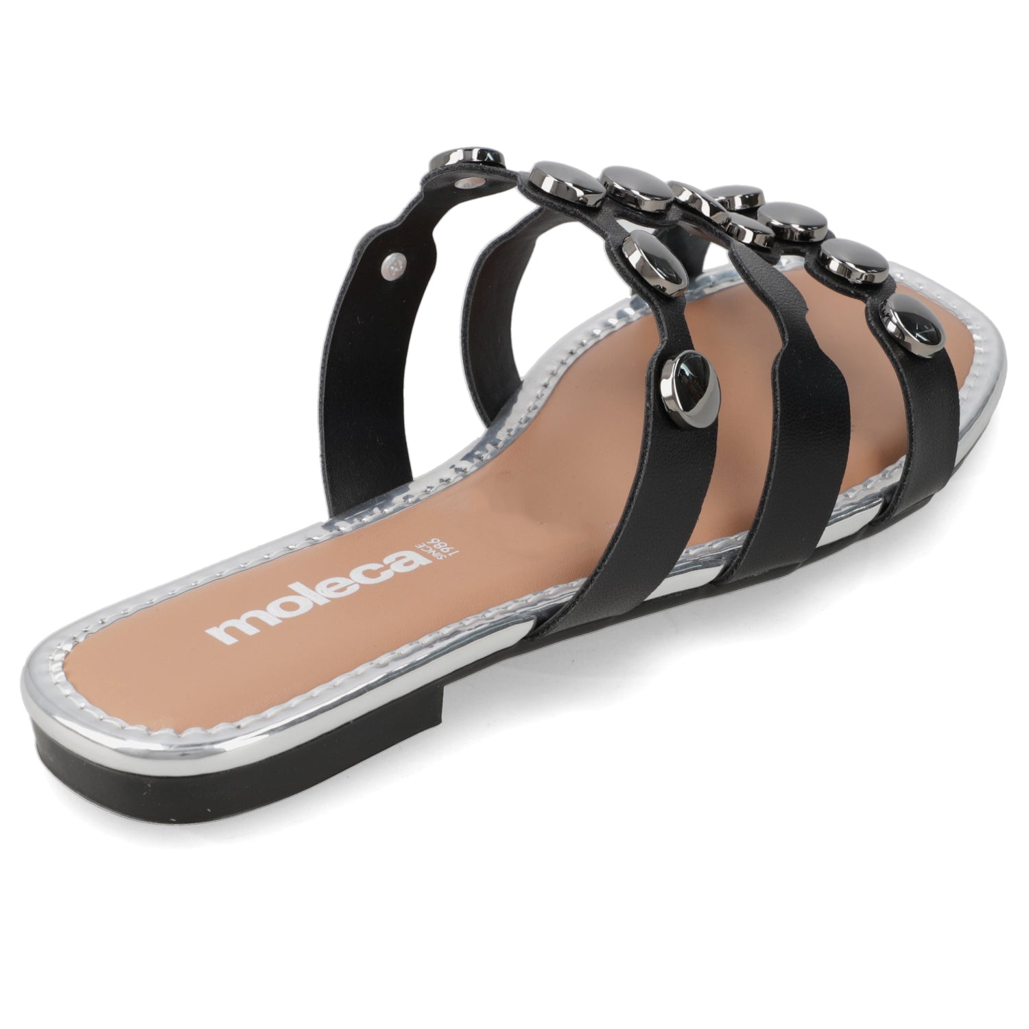 Sandalia Negro Moleca 35 / Negro