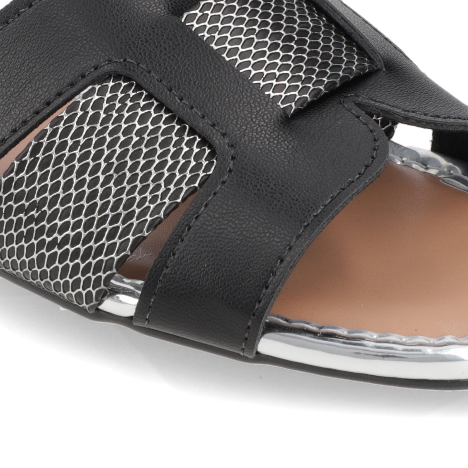 Sandalia Negro Moleca 35 / Negro