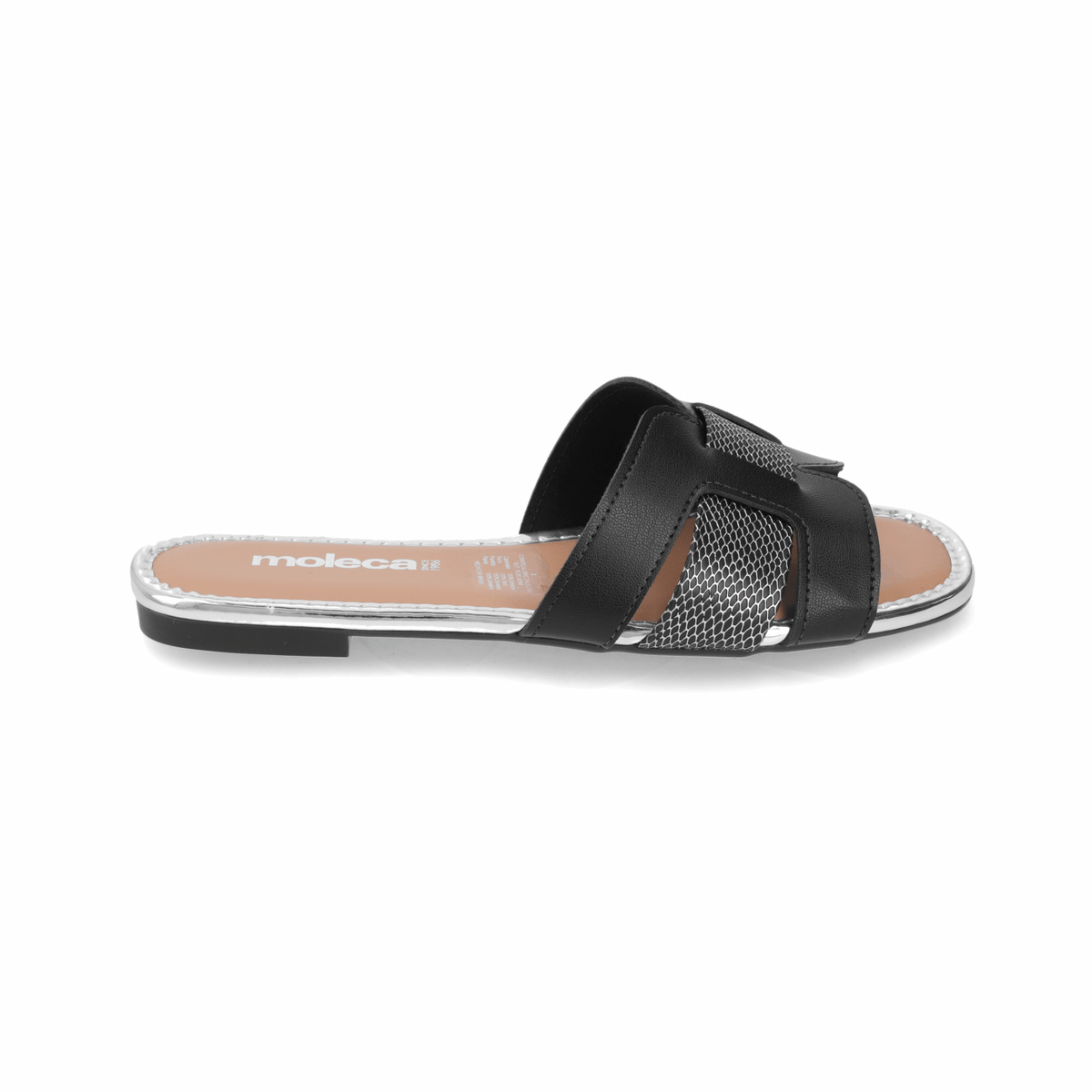Sandalia Negro Moleca 35 / Negro