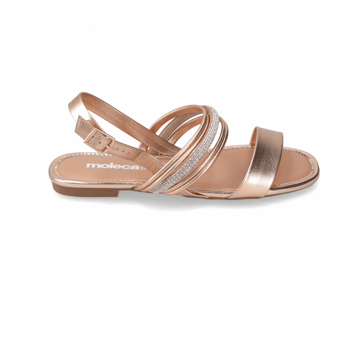 Sandalia Rose Gold Moleca 35 / Rose Gold