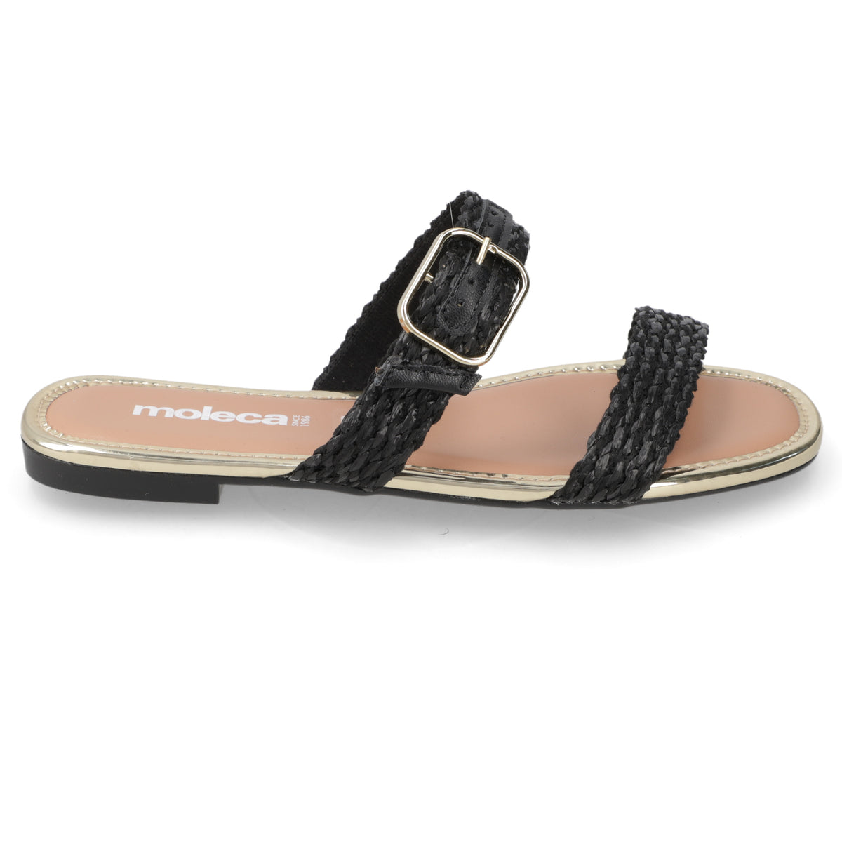 Sandalia Negro Moleca 35 / Negro