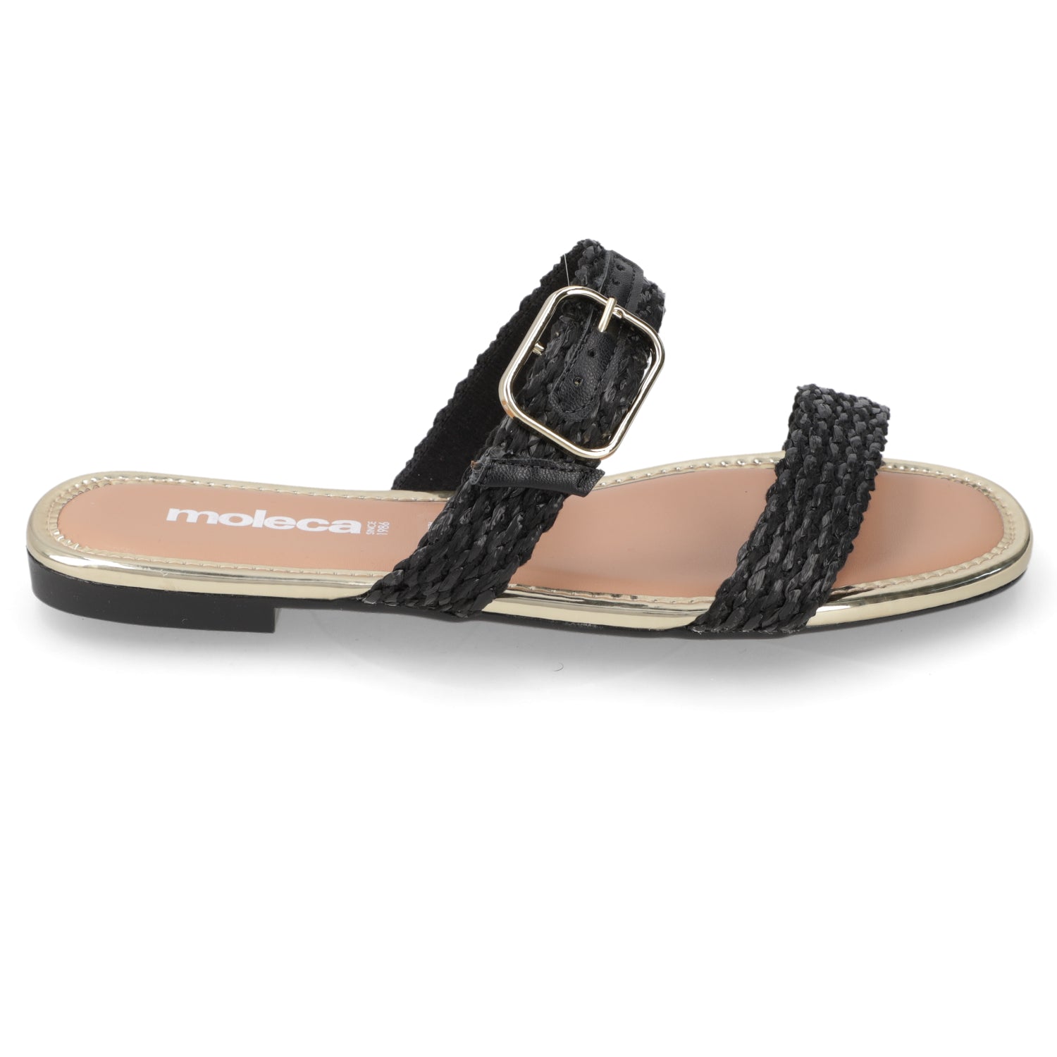 Sandalia Negro Moleca 35 / Negro