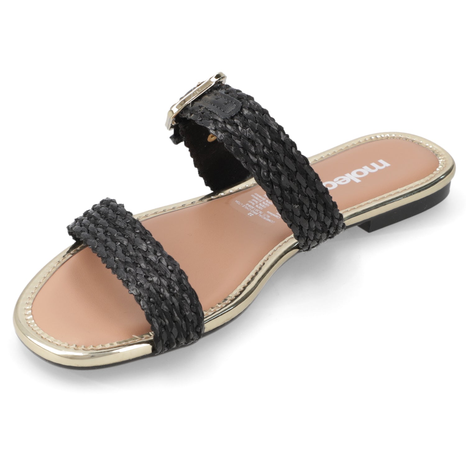 Sandalia Negro Moleca 35 / Negro