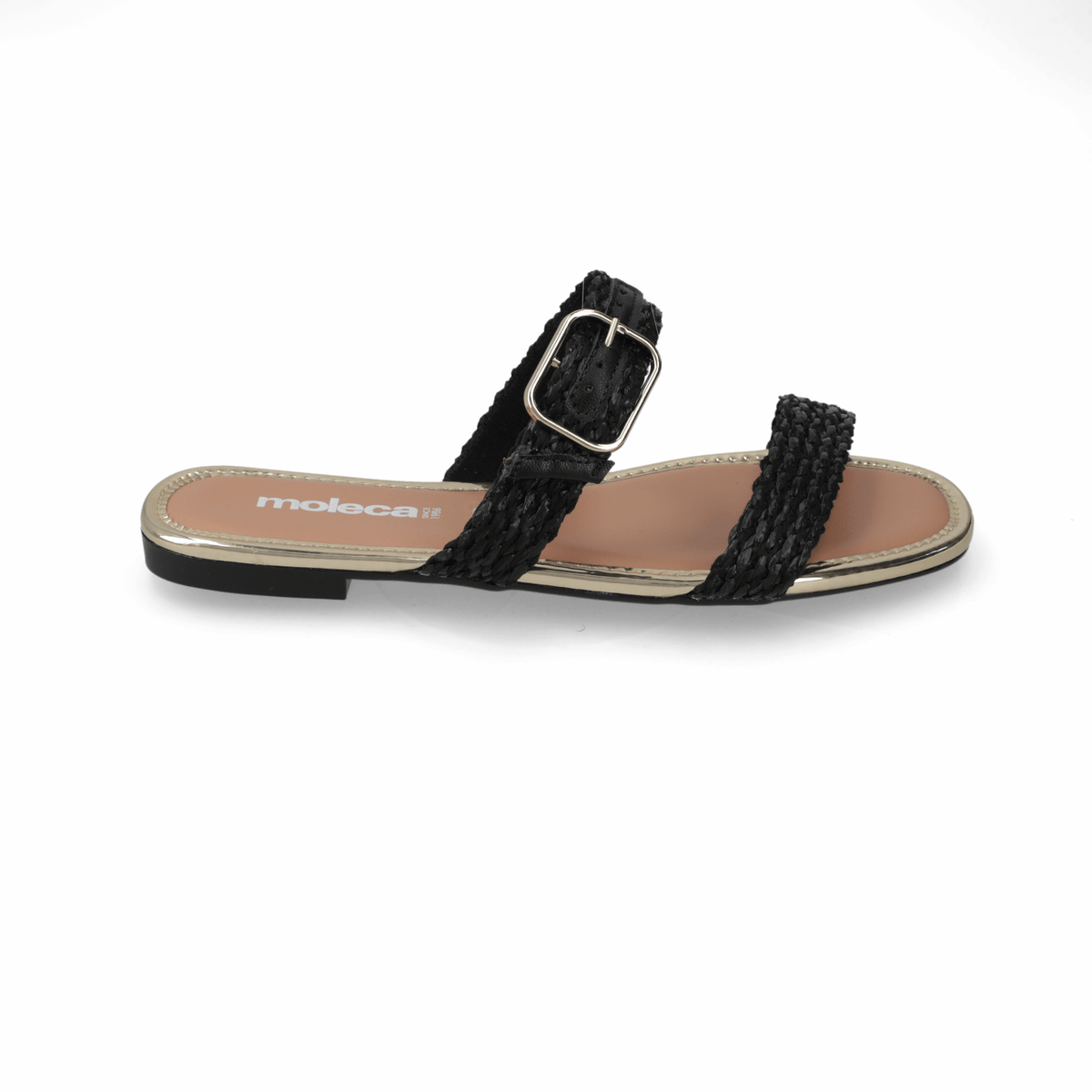 Sandalia Negro Moleca 35 / Negro