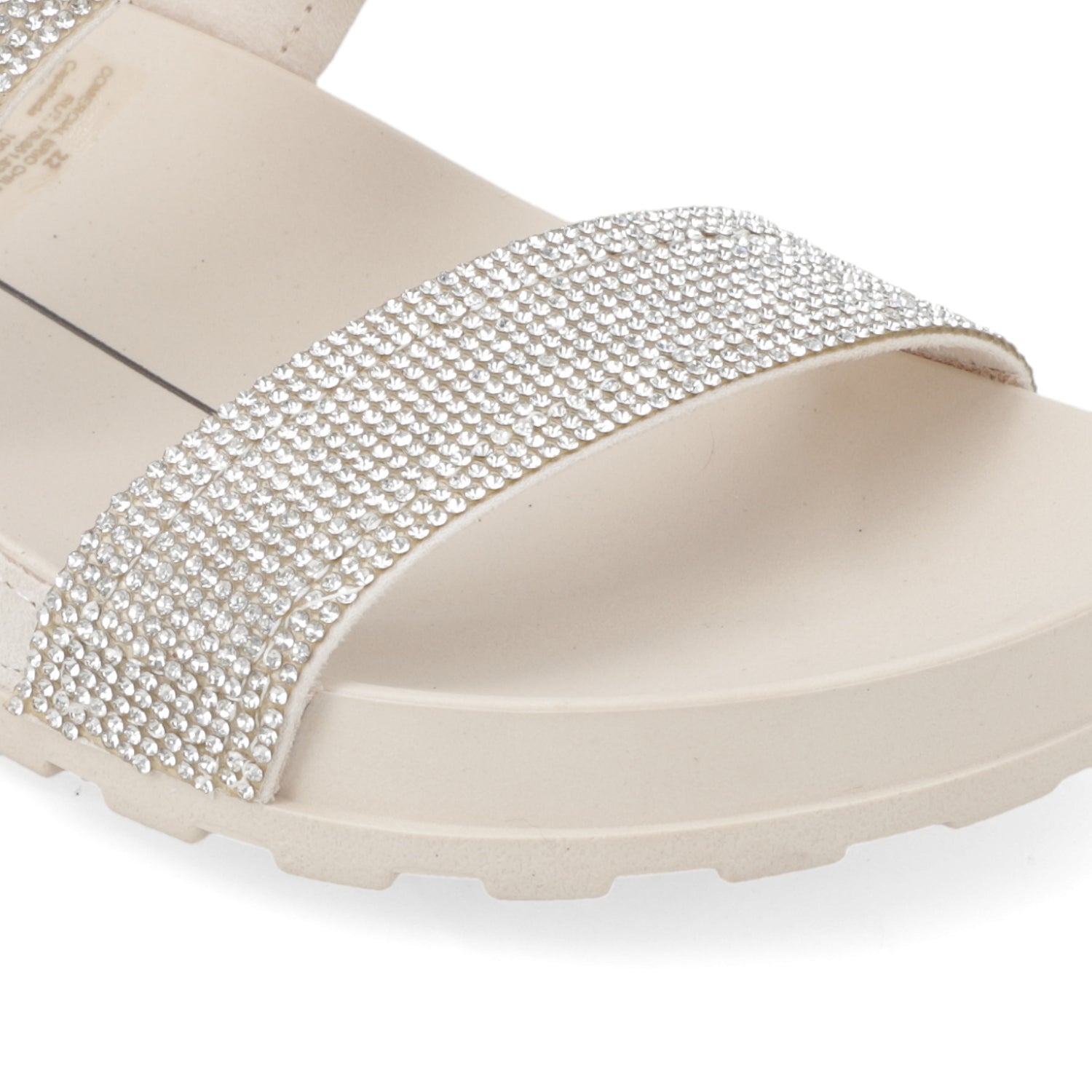 Sandalia Plana Blanco Moleca