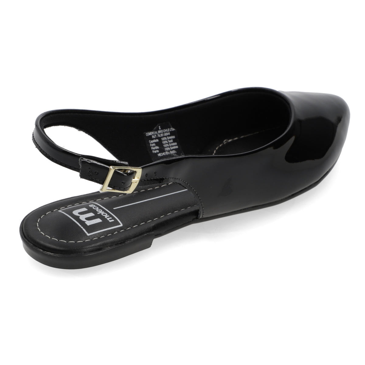 Ballerinas Negro Moleca 35 / Negro