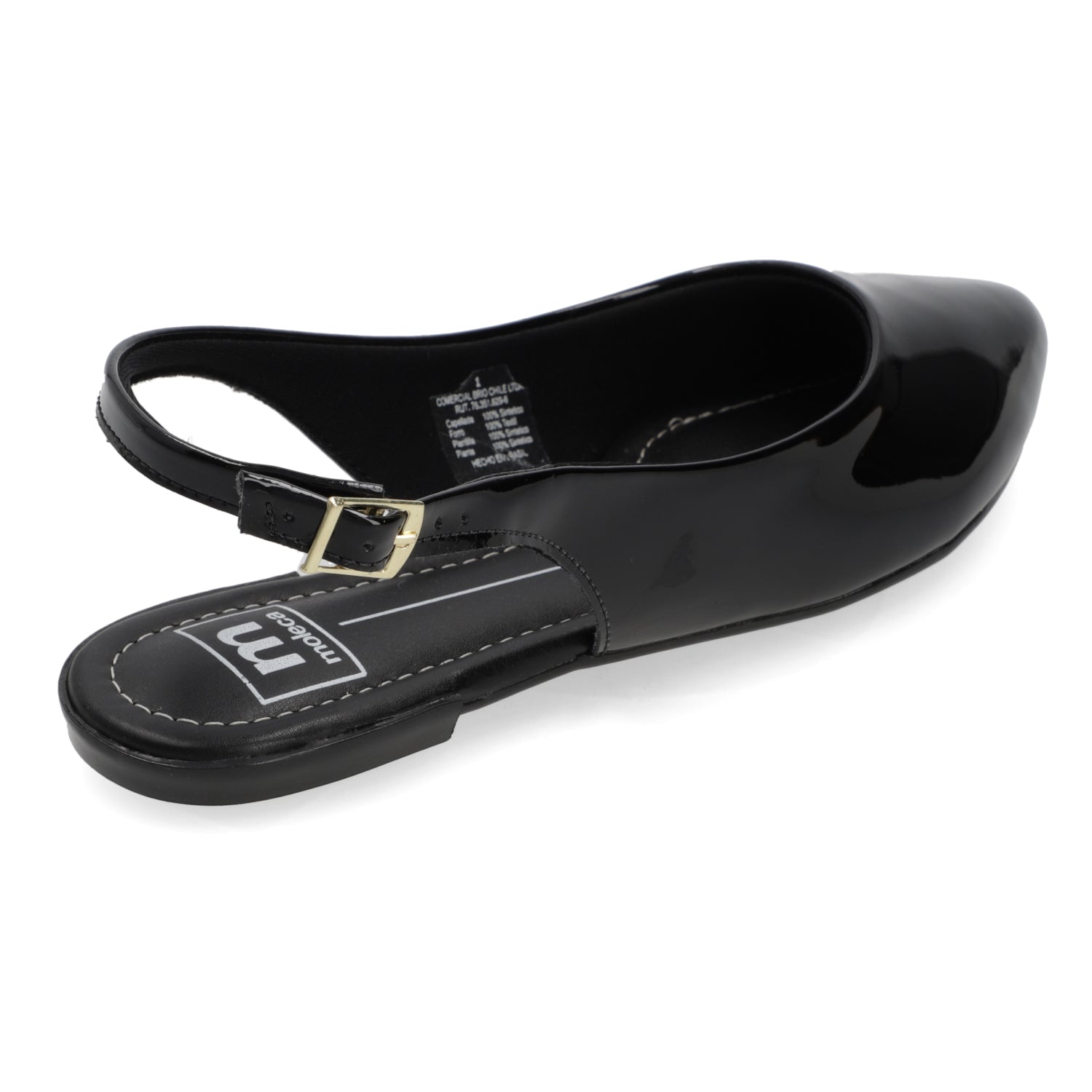 Ballerinas Negro Moleca 35 / Negro