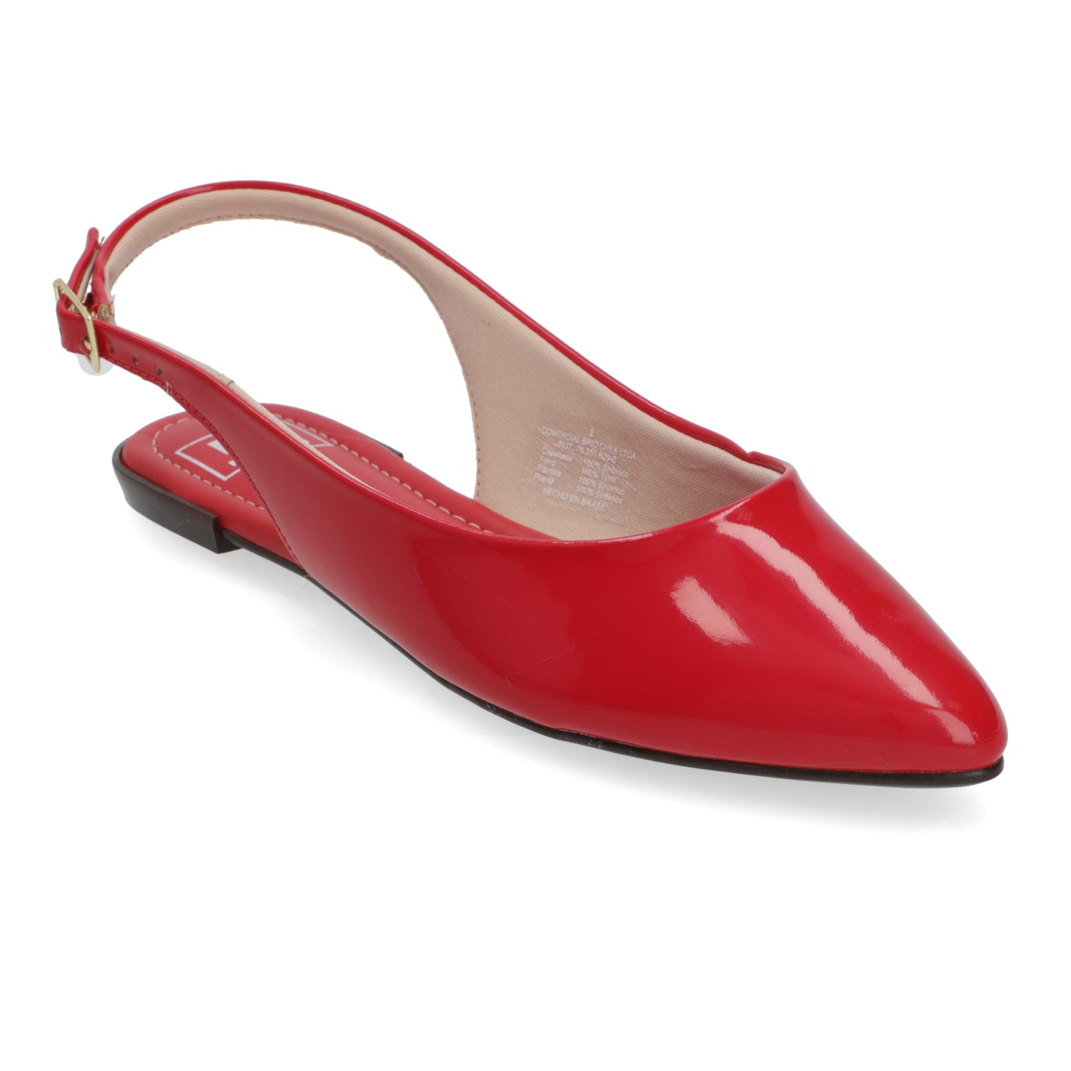 Ballerinas Rojo Moleca 35 / Rojo