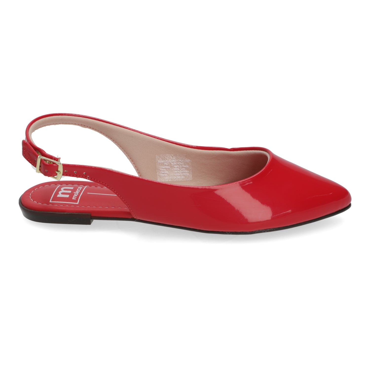 Ballerinas Rojo Moleca 35 / Rojo