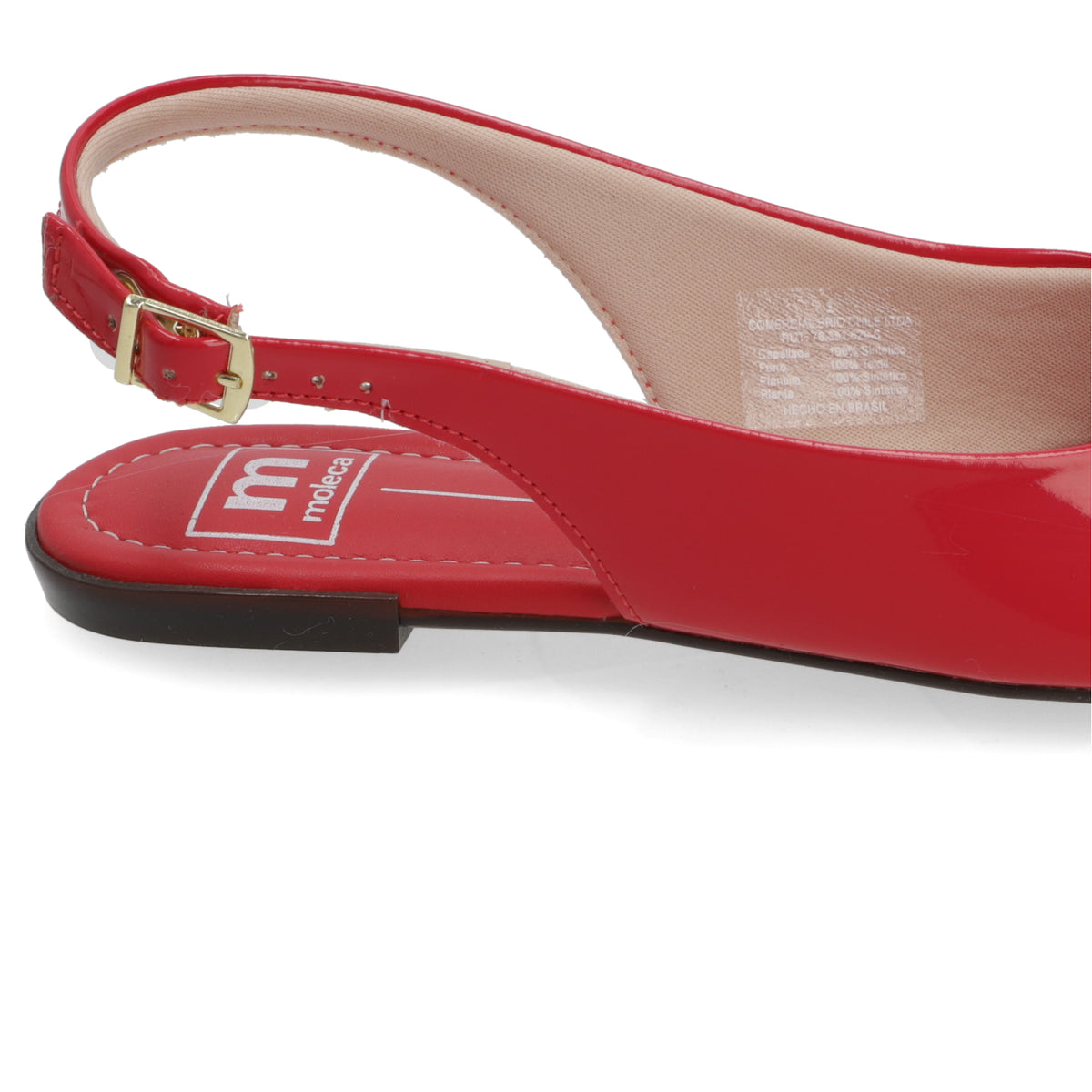 Ballerinas Rojo Moleca 35 / Rojo