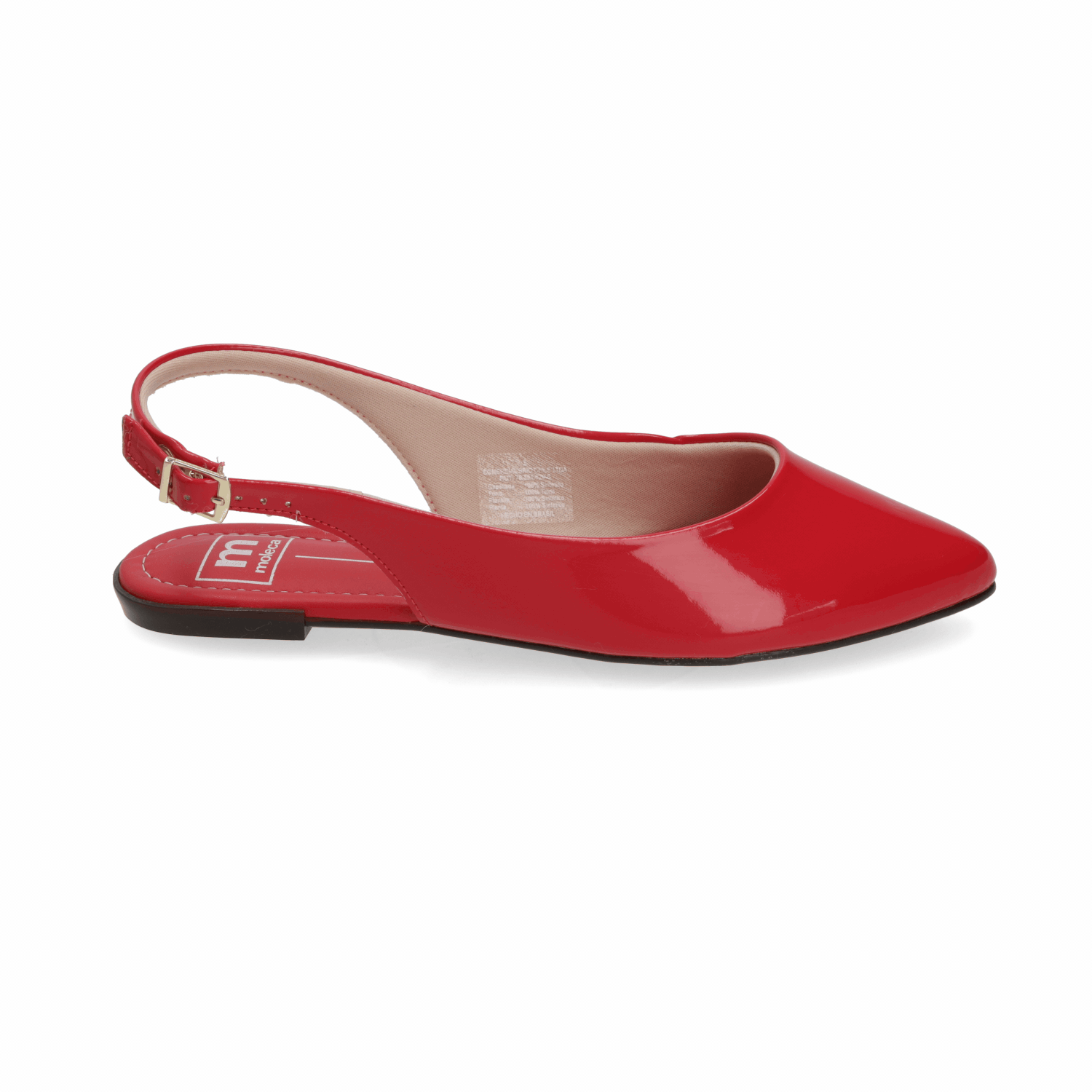 Ballerinas Rojo Moleca 35 / Rojo