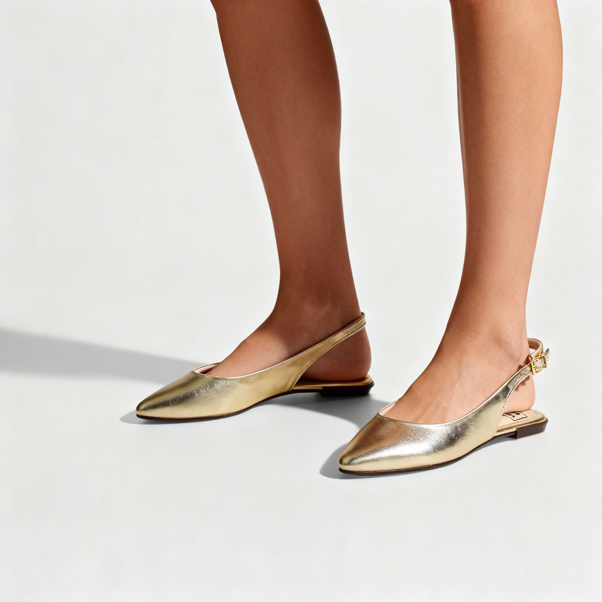 Ballerinas Dorado Moleca