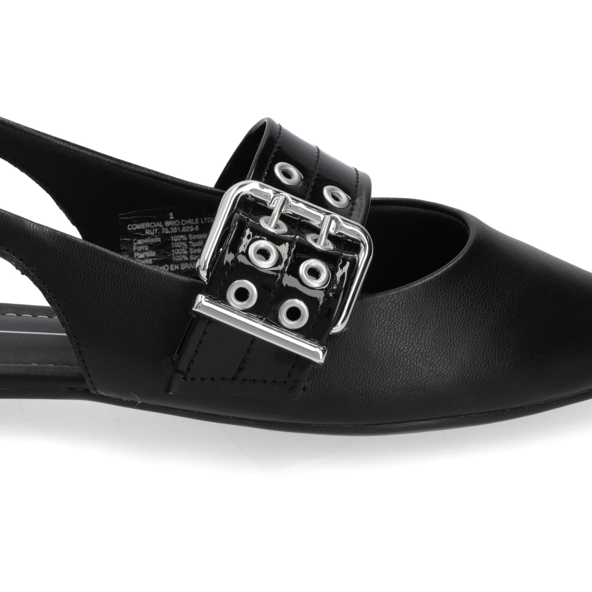 Ballerinas Negro Moleca 35 / Negro