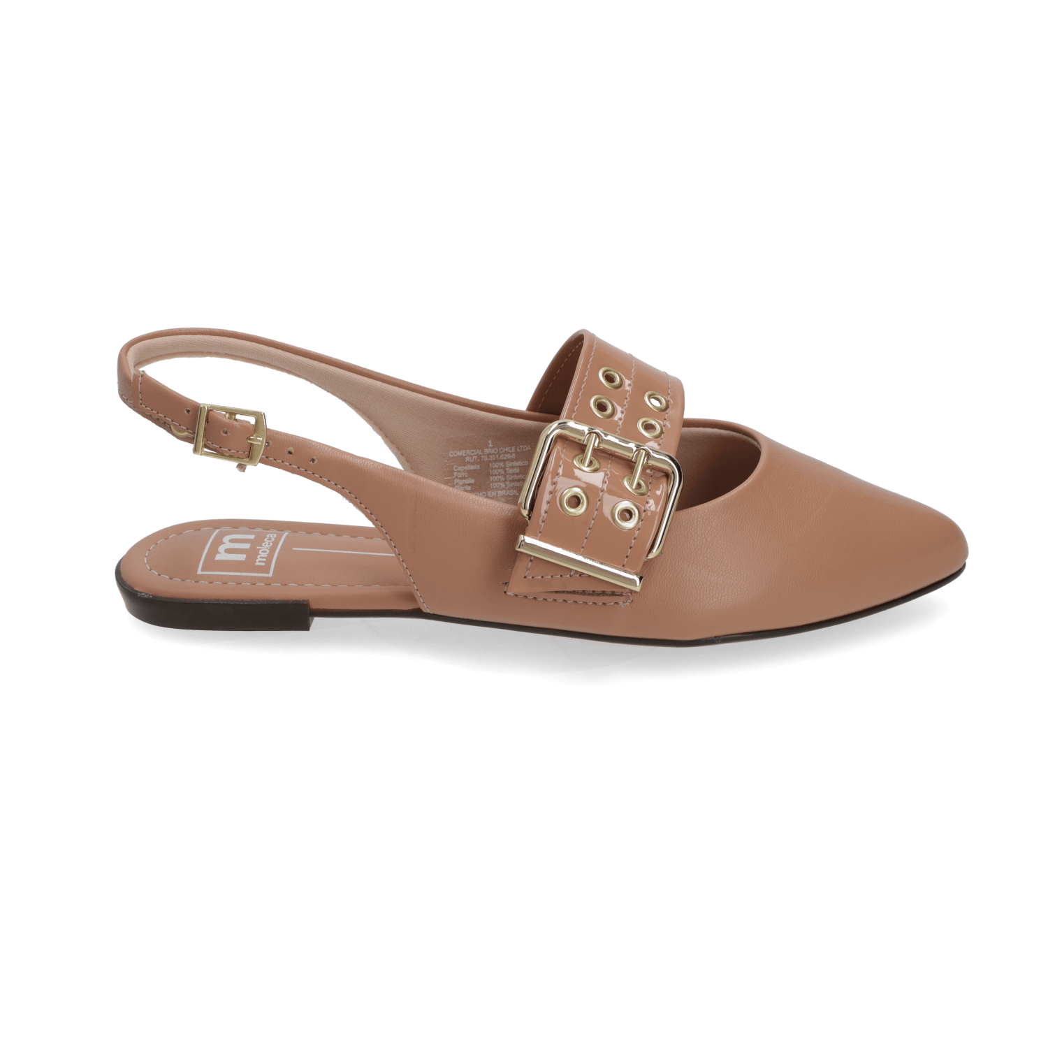 Ballerinas Nude Moleca 35 / Nude