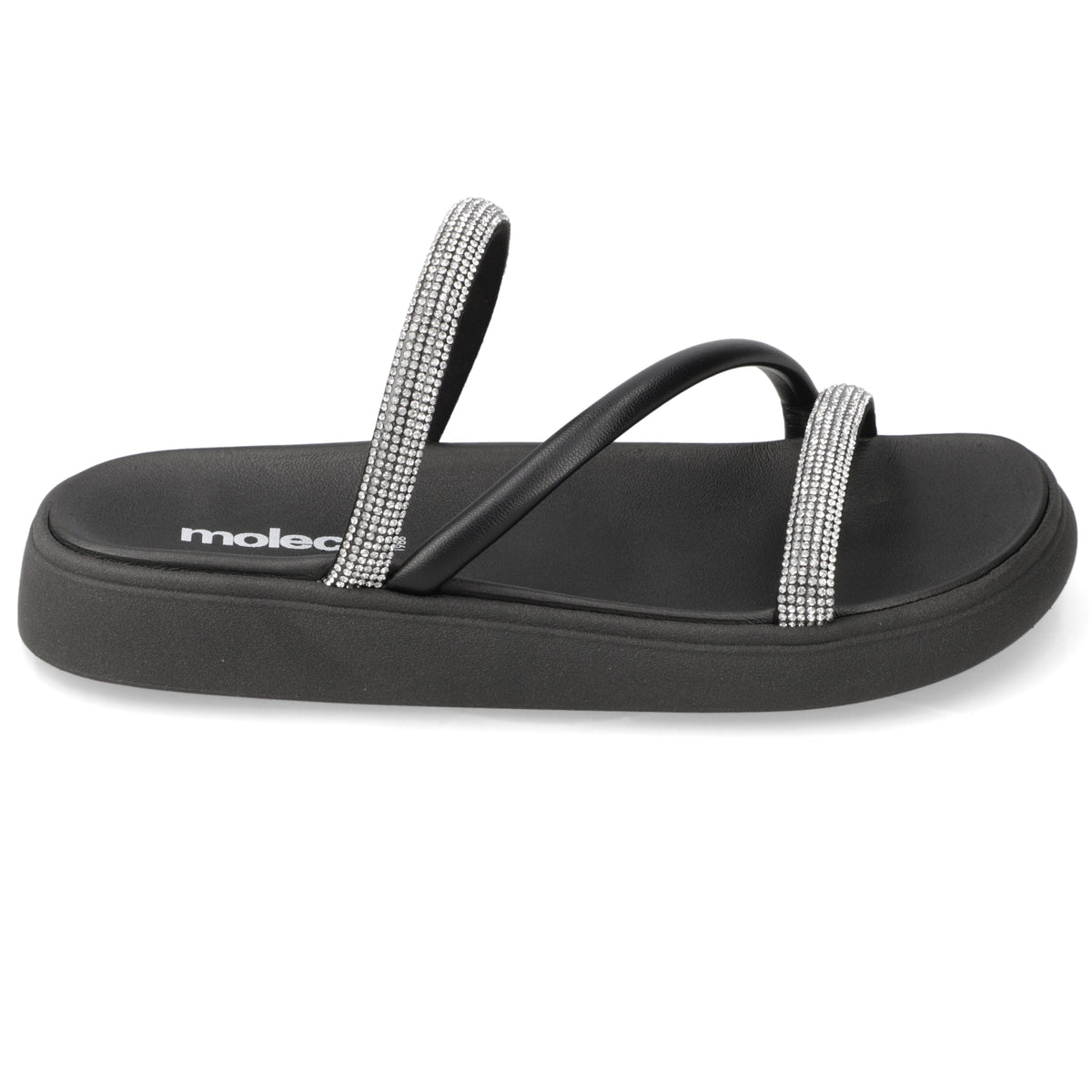 Sandalia Negro Moleca 35 / Negro