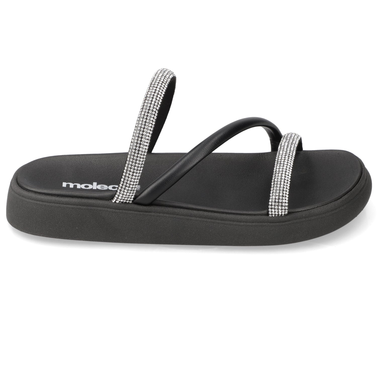 Sandalia Negro Moleca 35 / Negro