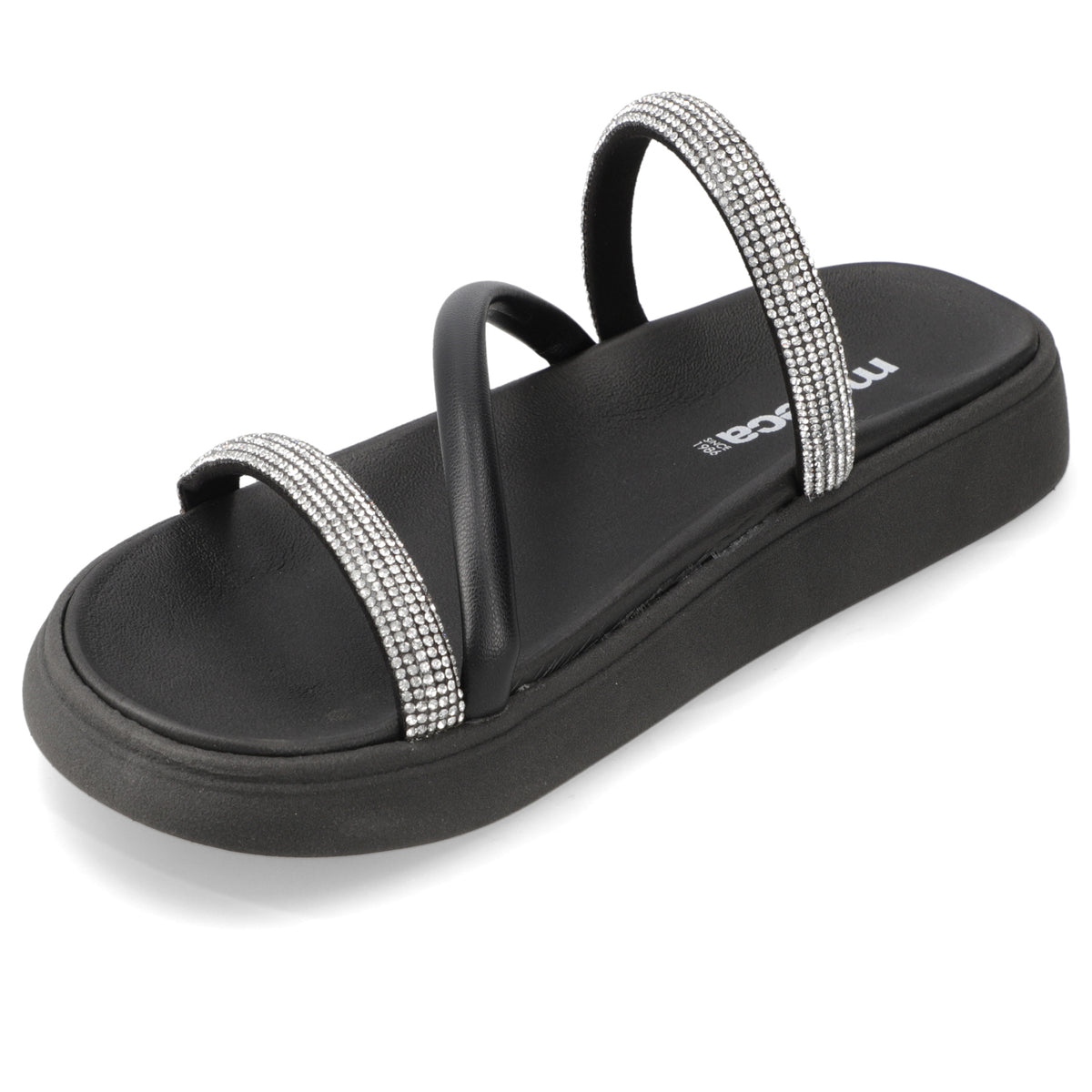 Sandalia Negro Moleca 35 / Negro