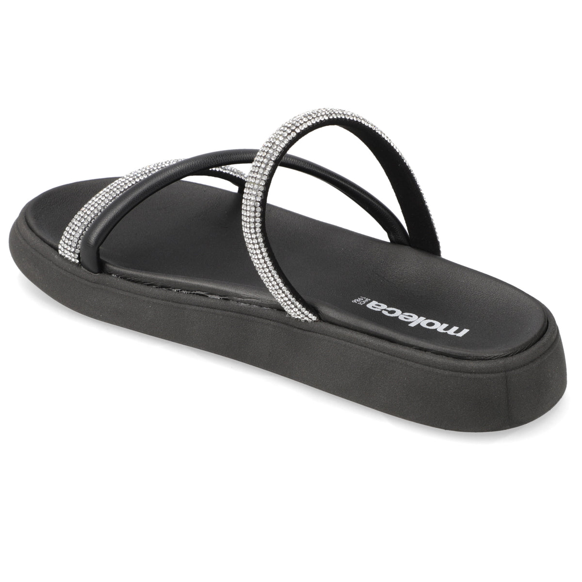 Sandalia Negro Moleca 35 / Negro