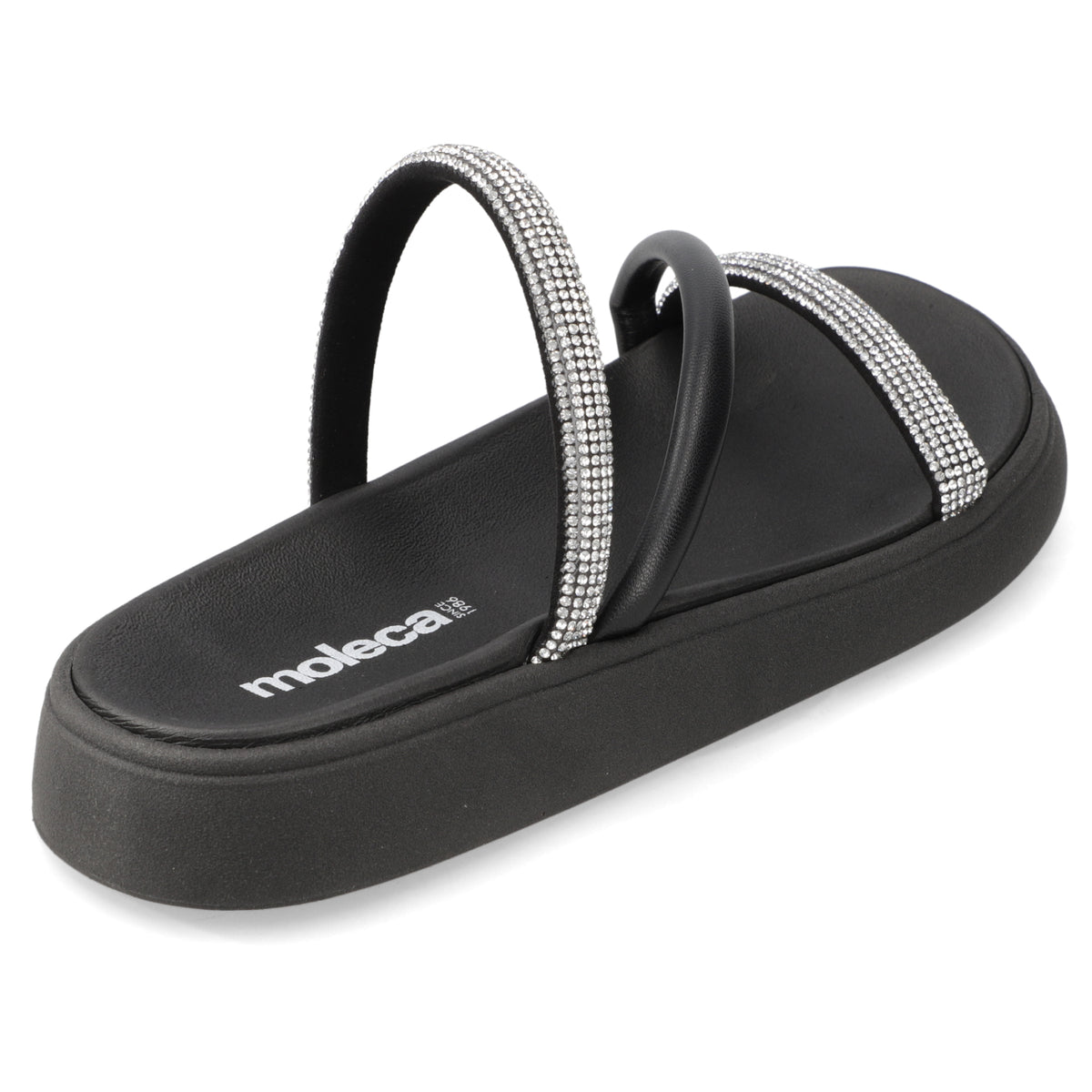 Sandalia Negro Moleca 35 / Negro