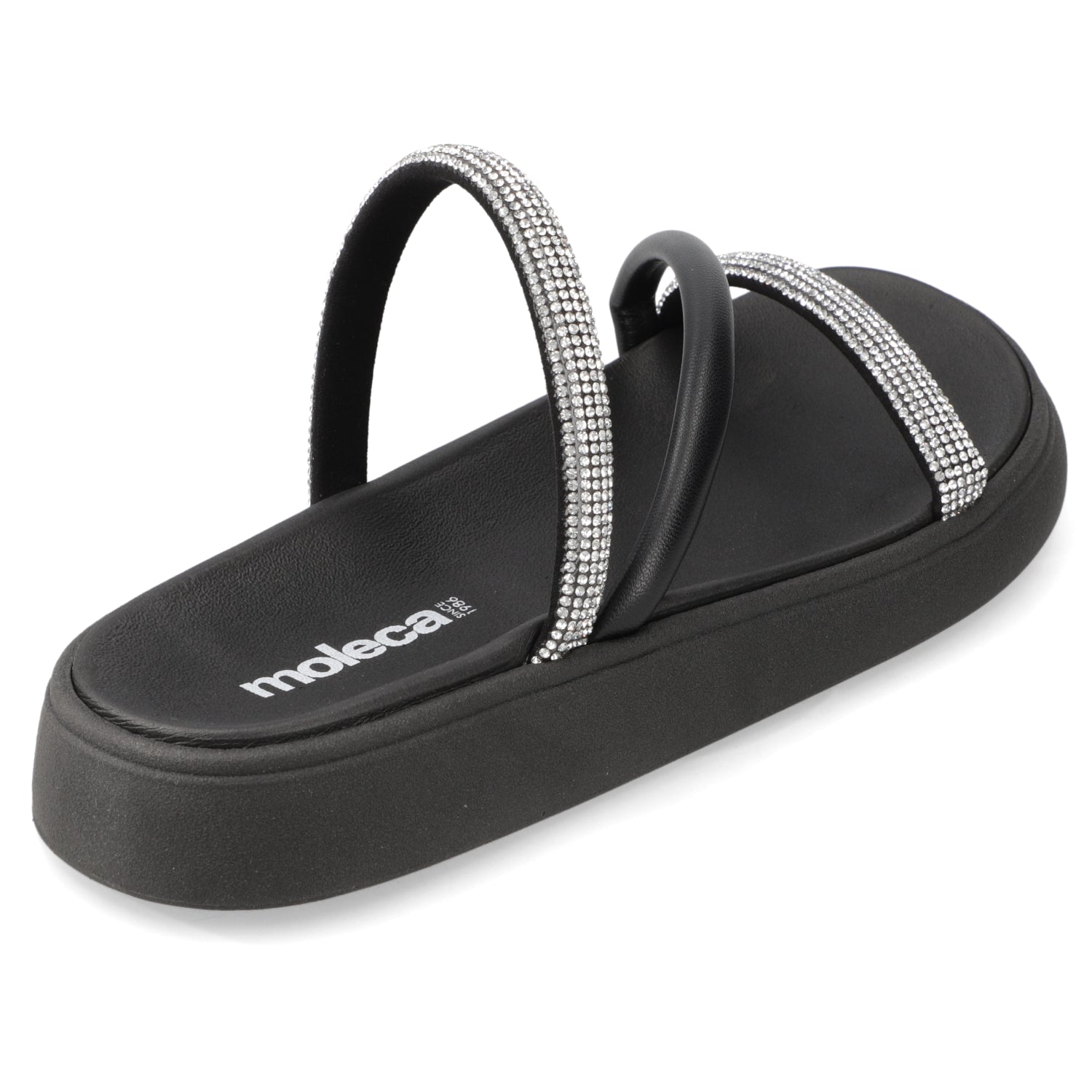 Sandalia Negro Moleca 35 / Negro