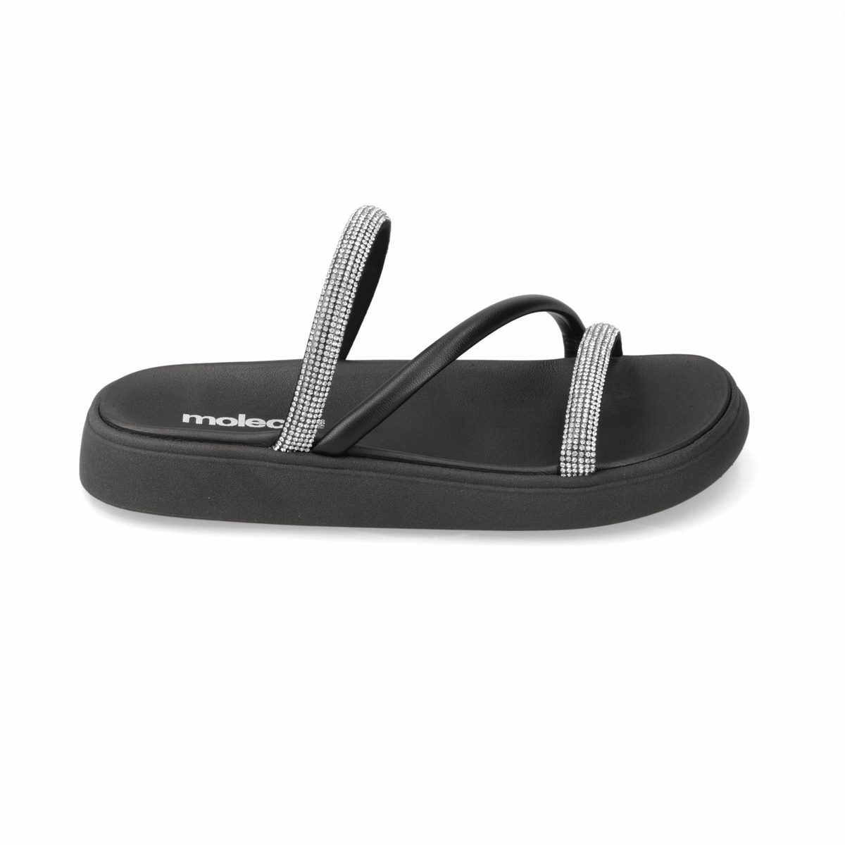 Sandalia Negro Moleca 35 / Negro