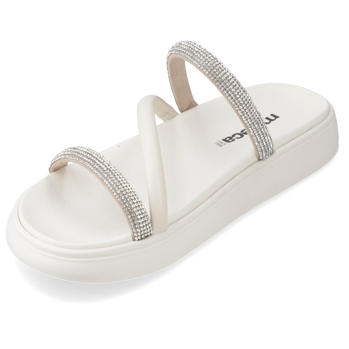 Sandalia Blanco Moleca 35 / Blanco