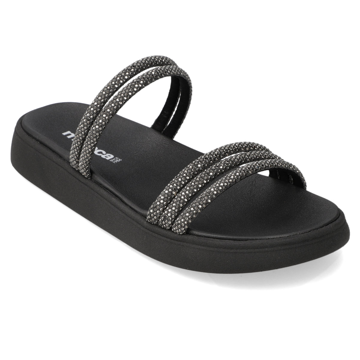 Sandalia Negro Moleca 35 / Negro