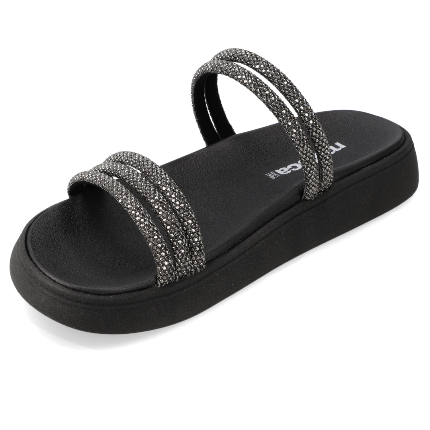 Sandalia Negro Moleca 35 / Negro