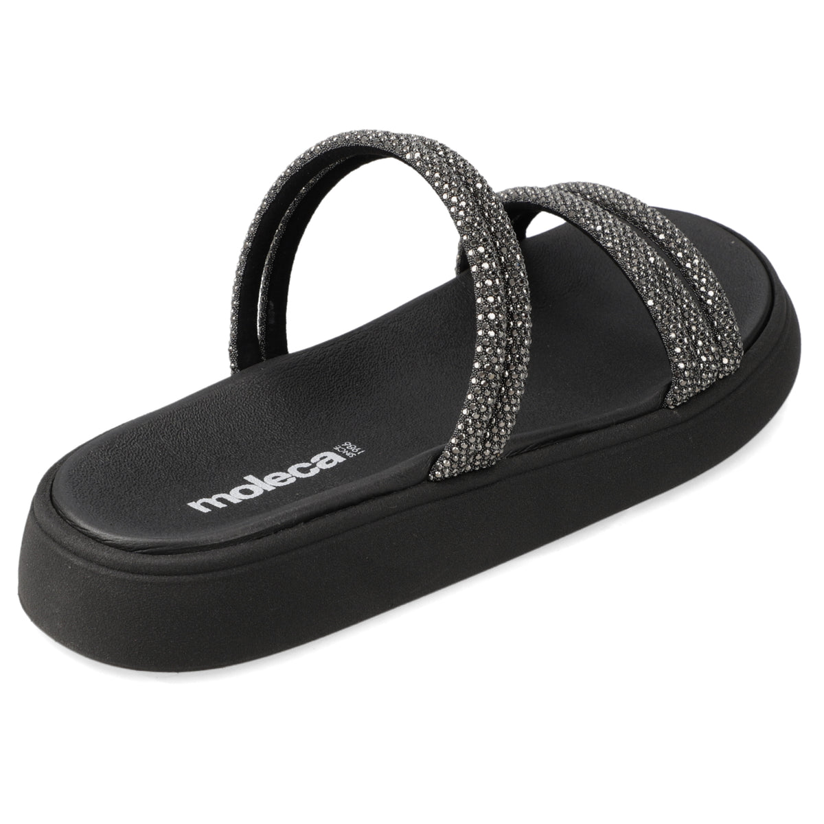 Sandalia Negro Moleca 35 / Negro