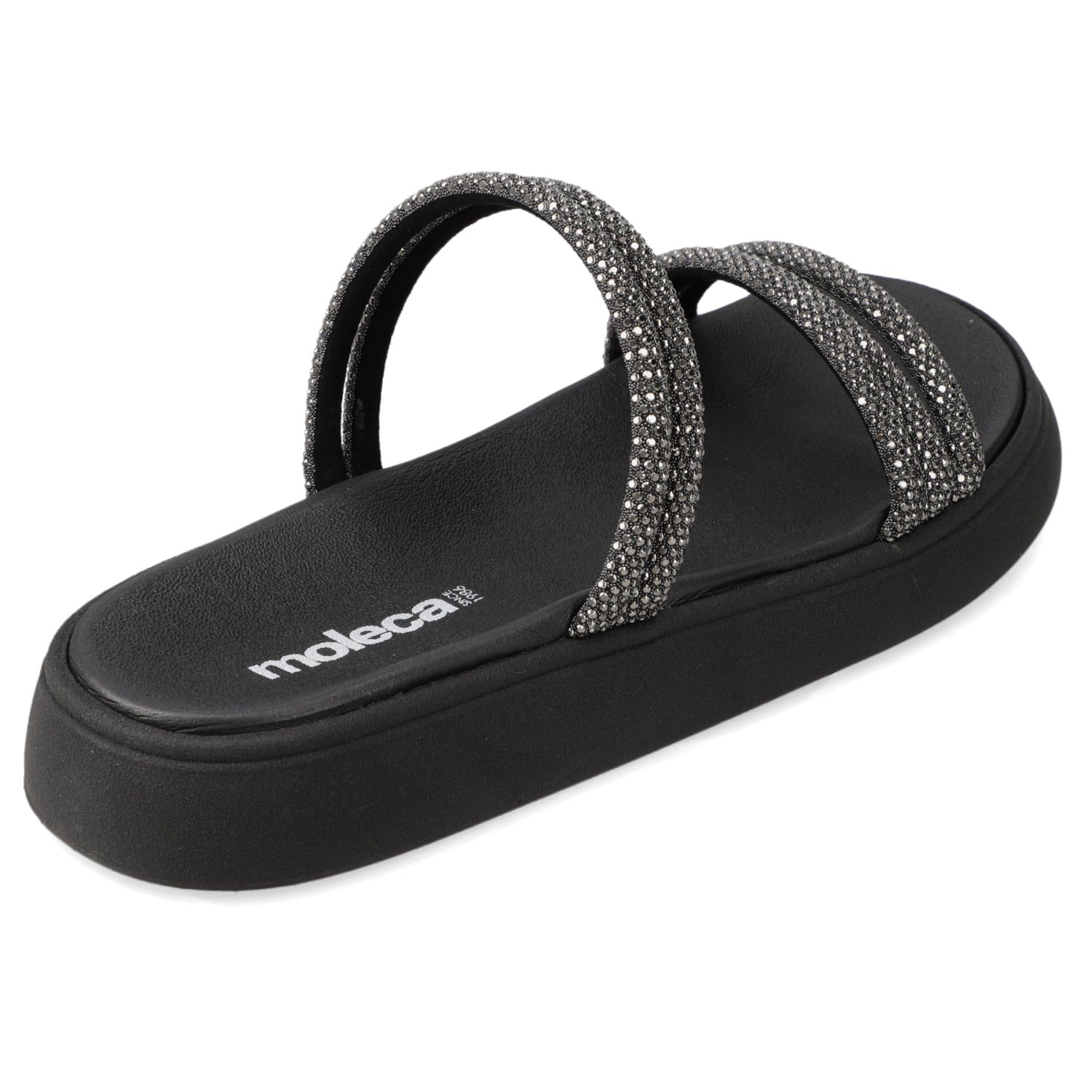 Sandalia Negro Moleca 35 / Negro