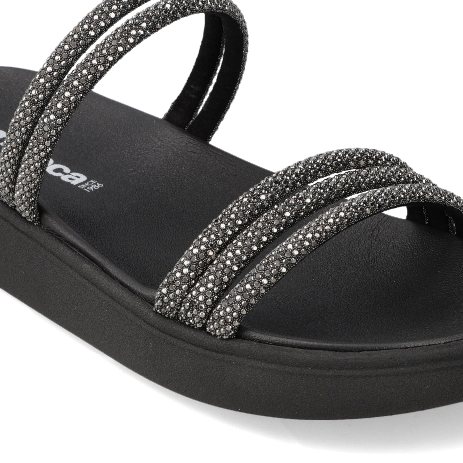 Sandalia Negro Moleca 35 / Negro