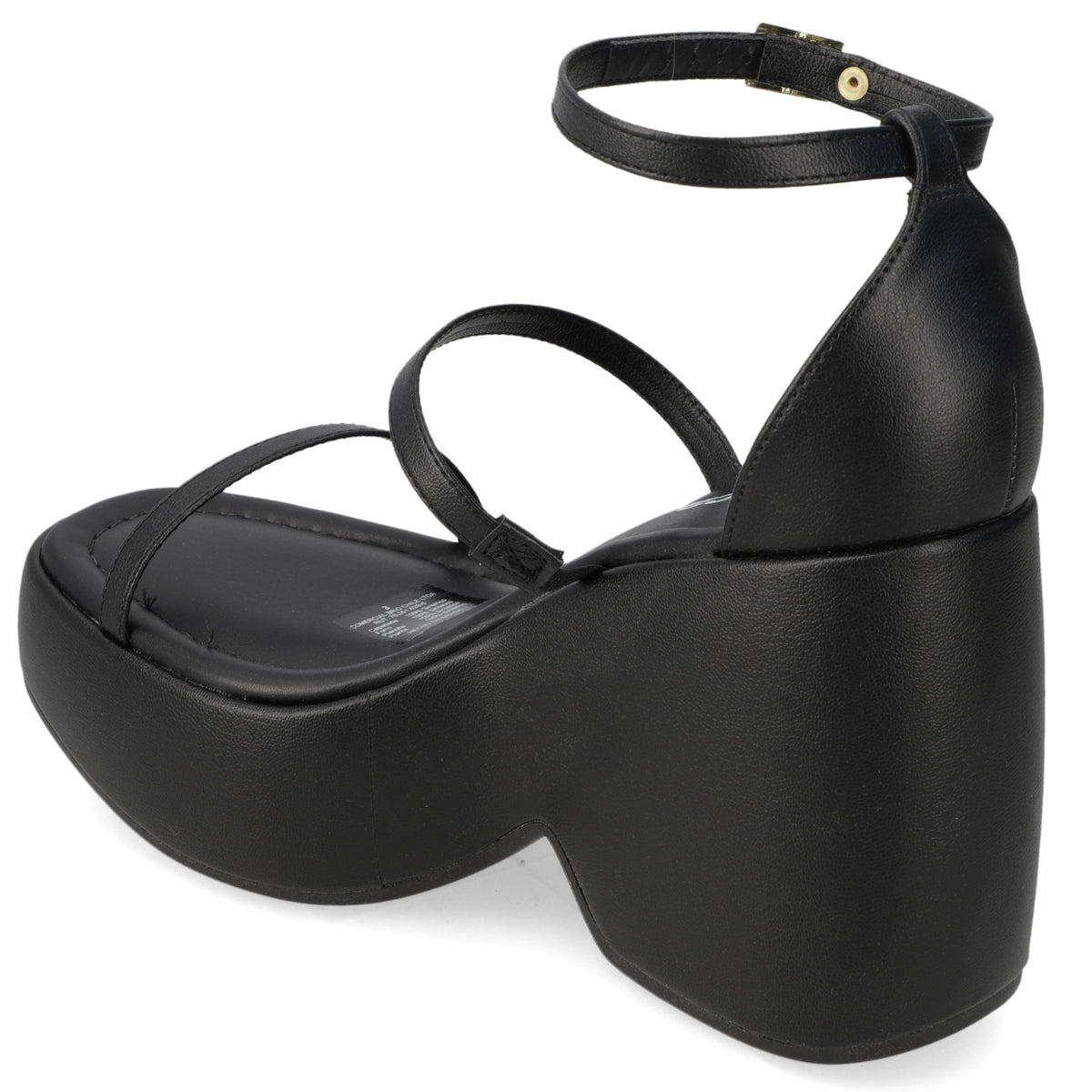 Sandalia Mujer Moleca Negro