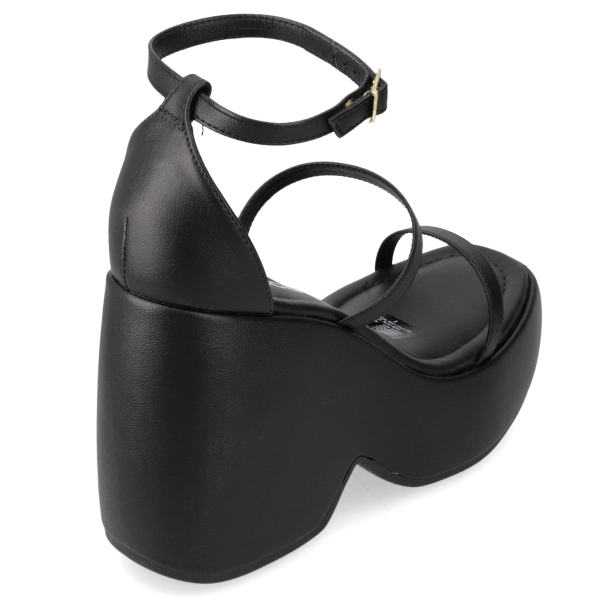 Sandalia Mujer Moleca Negro