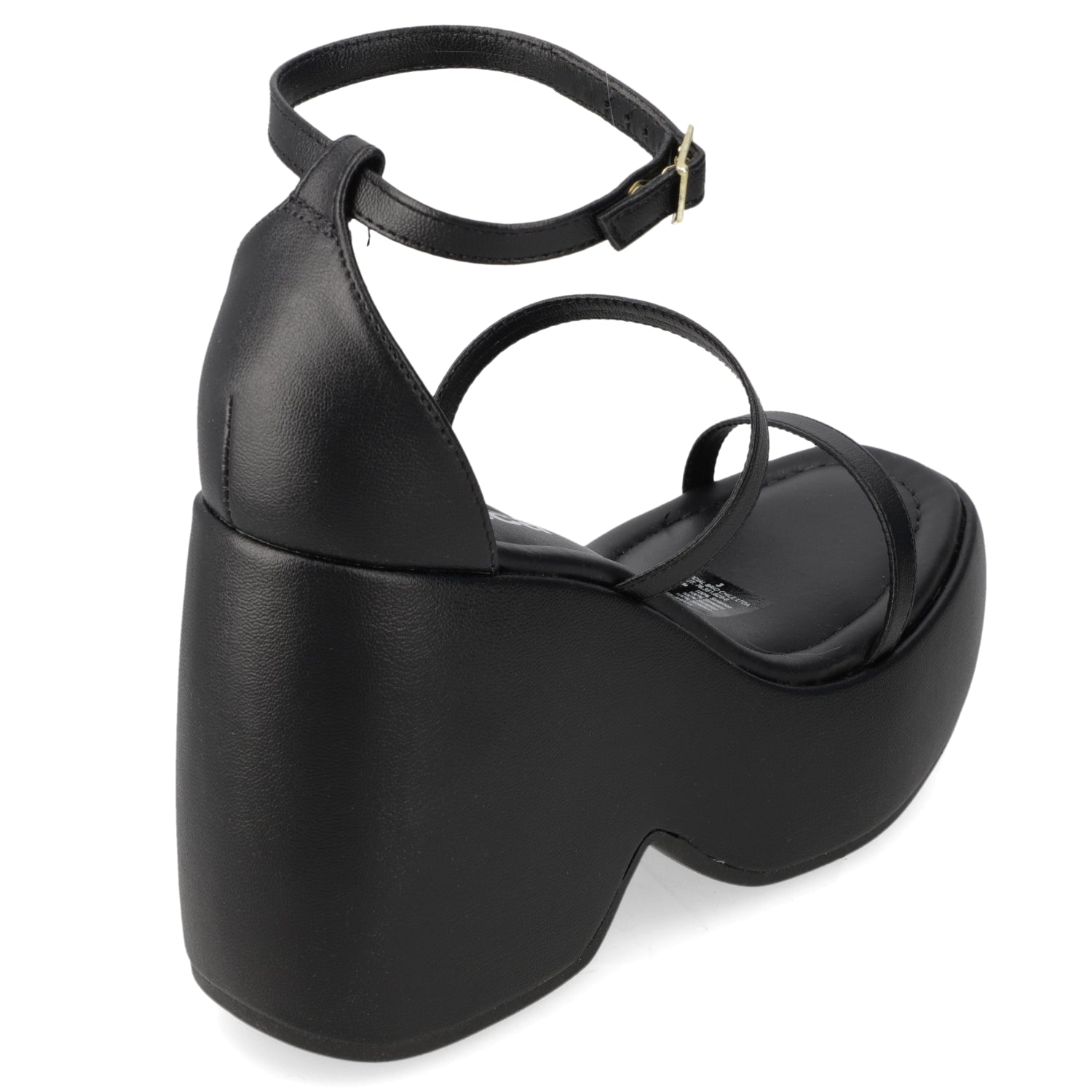 Sandalia Mujer Moleca Negro