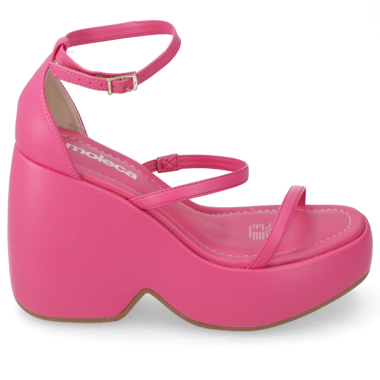 Sandalia Mujer Moleca Pink