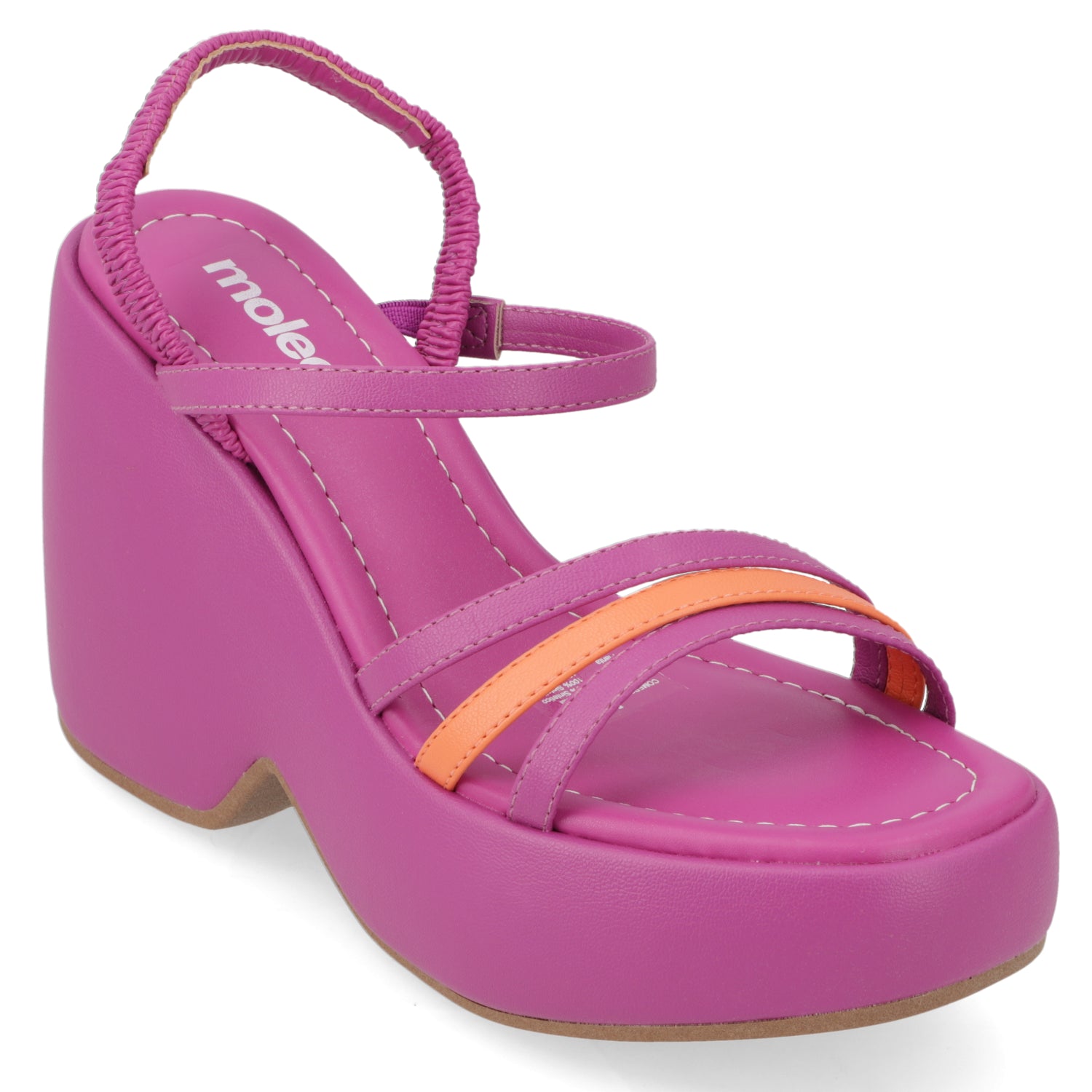 Sandalia Mujer Moleca Purpura