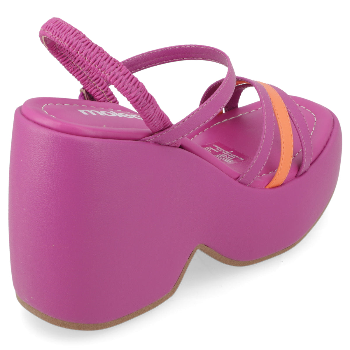 Sandalia Mujer Moleca Purpura