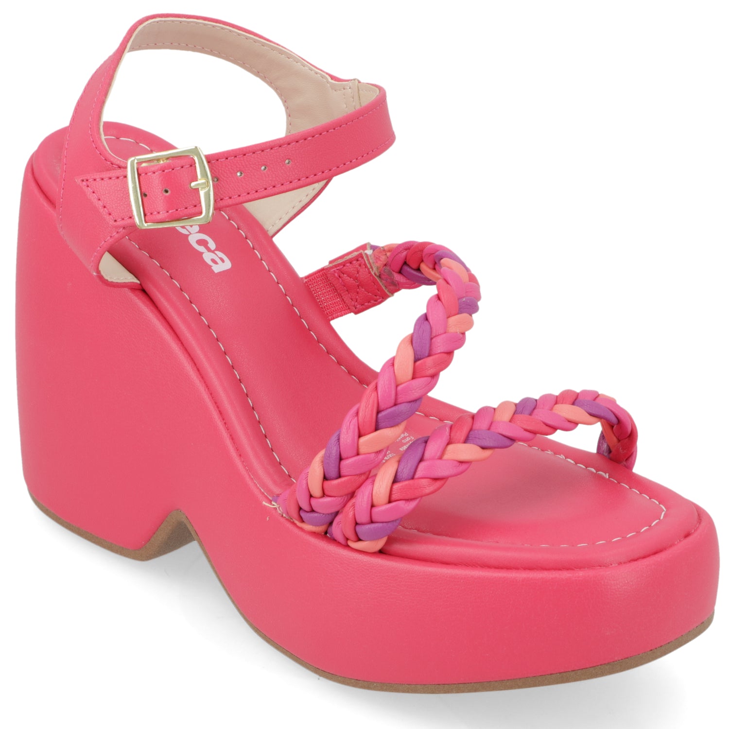 Sandalia Mujer Moleca Pink Gloss