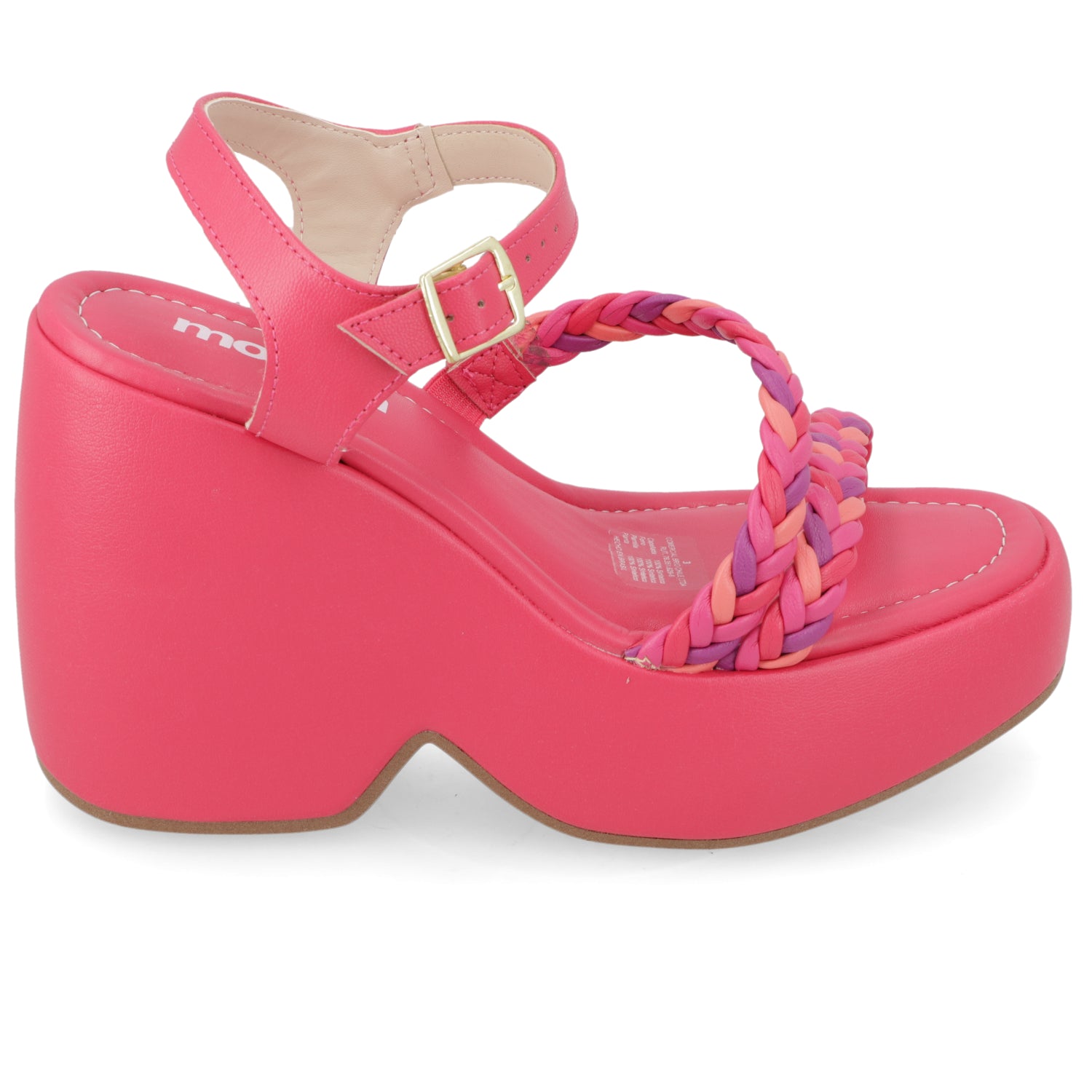 Sandalia Mujer Moleca Pink Gloss