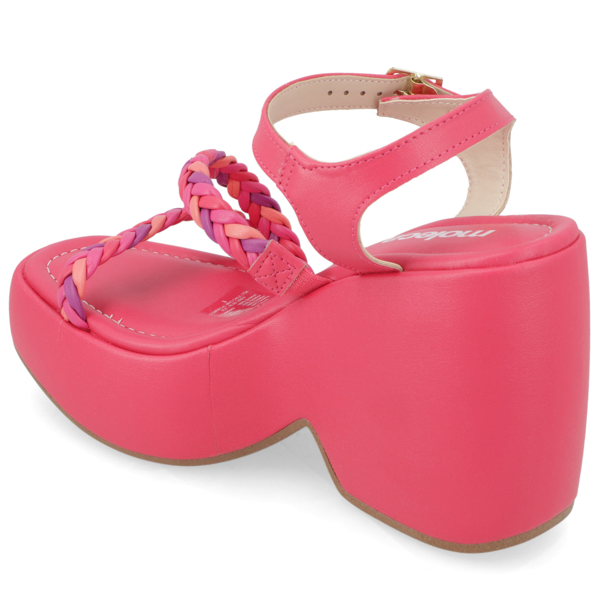 Sandalia Mujer Moleca Pink Gloss